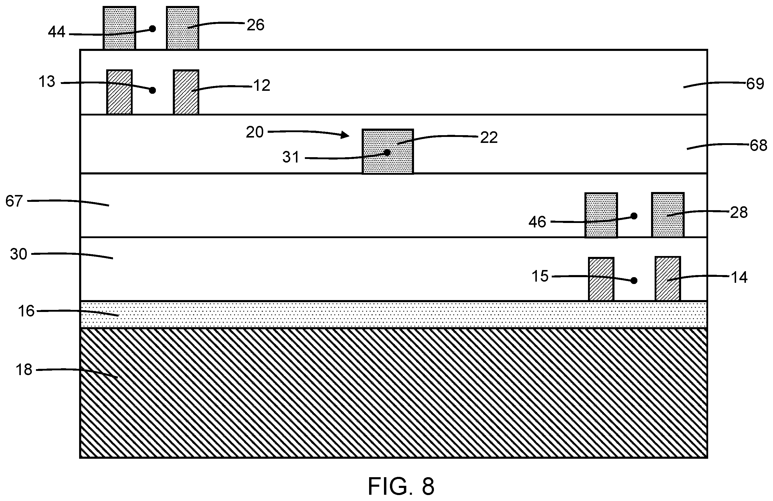 Patent US12332483 Figure 10 – Photonics structures with stacked ring resonators