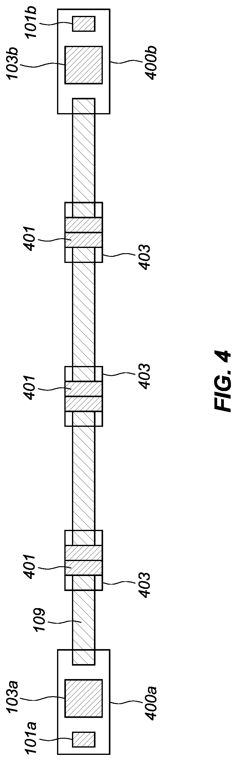 Patent US12332488 Figure 4 – MicroLED parallel optical interconnects