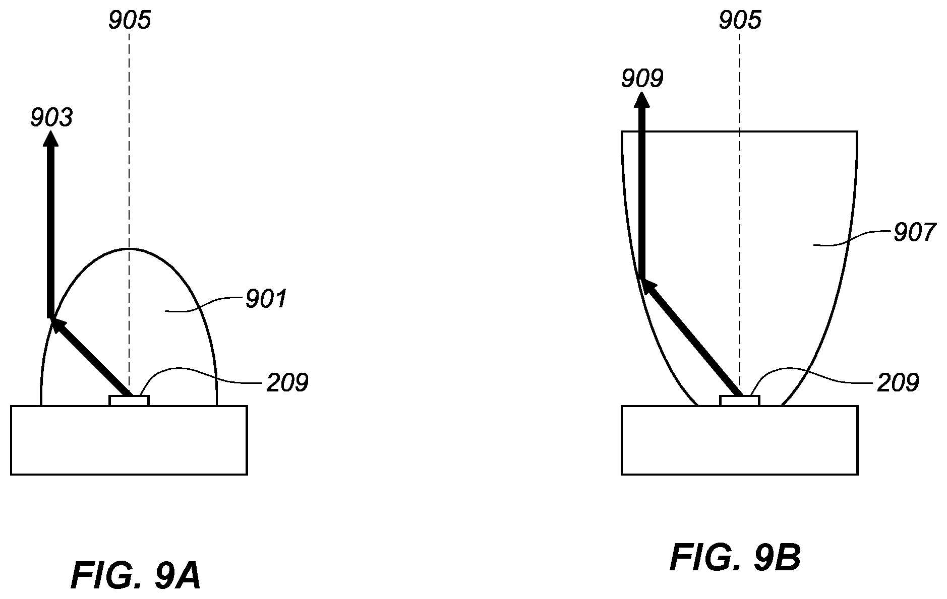 Patent US12332488 Figure 9 – MicroLED parallel optical interconnects