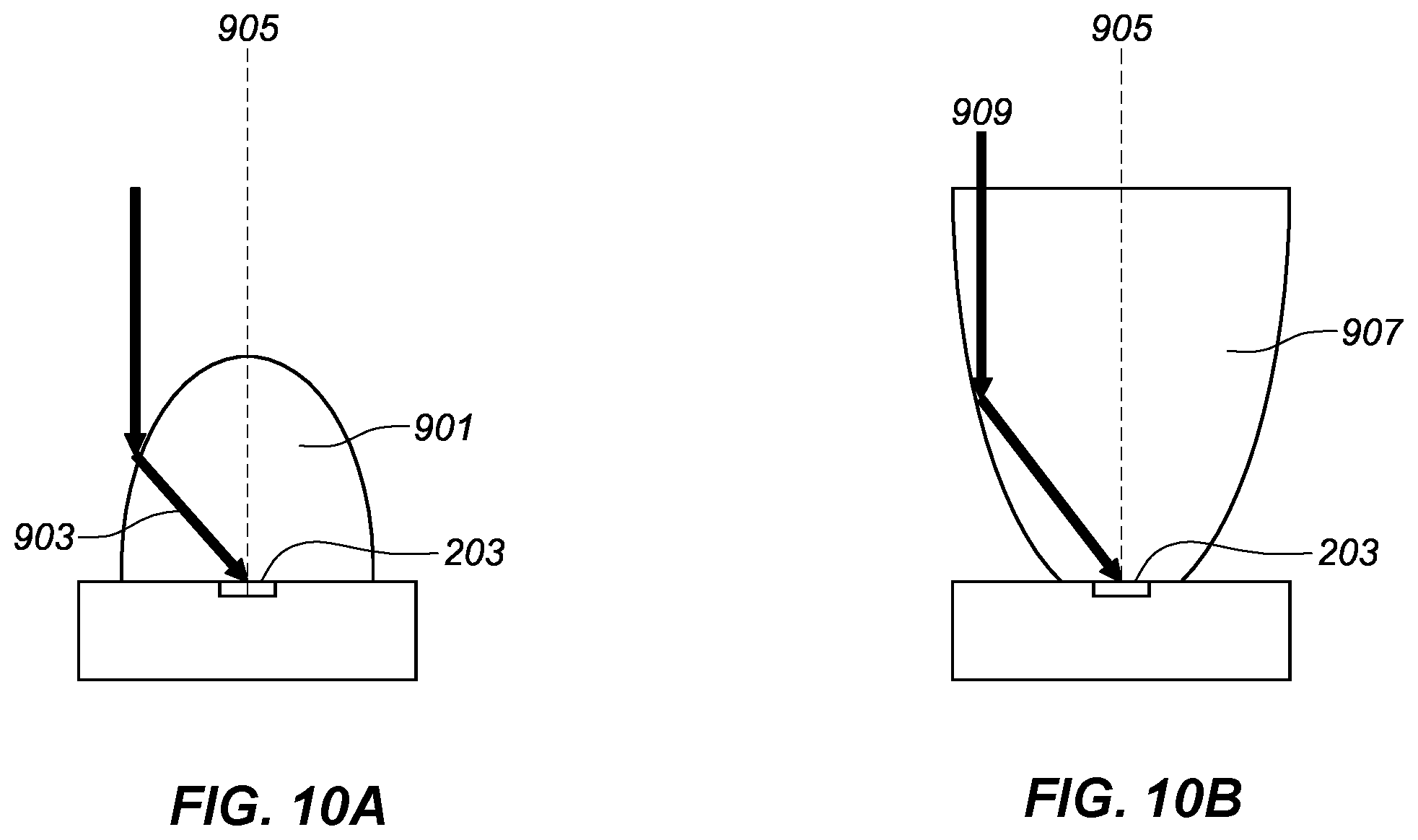 Patent US12332488 Figure 10 – MicroLED parallel optical interconnects