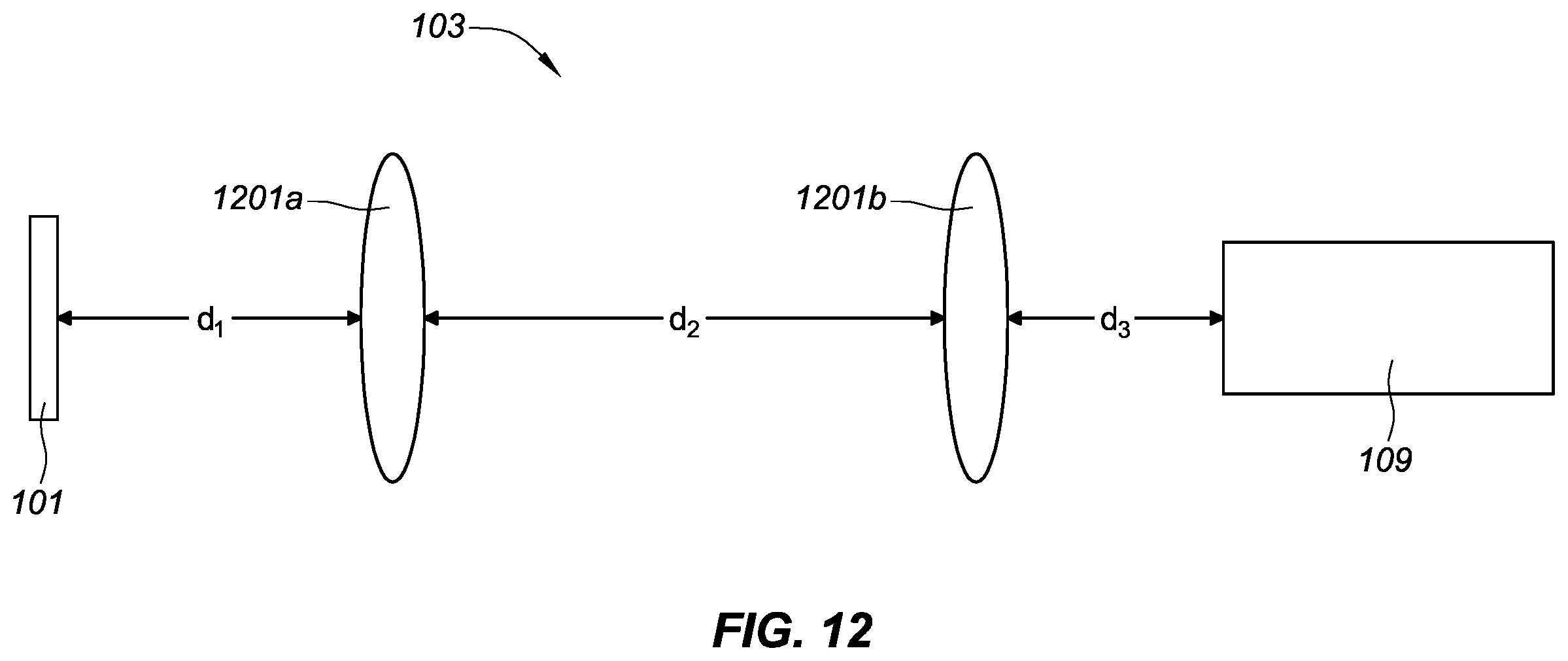 Patent US12332488 Figure 12 – MicroLED parallel optical interconnects