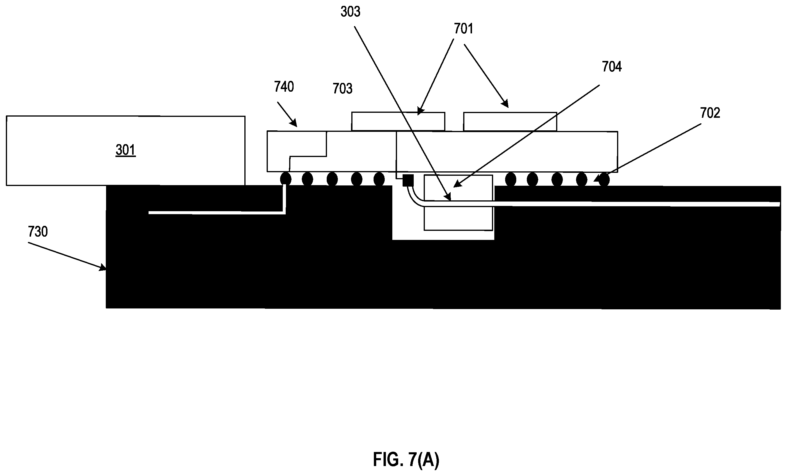 Patent US12332490 Figure 7 – Media adaptor for multimode waveguide interconnects