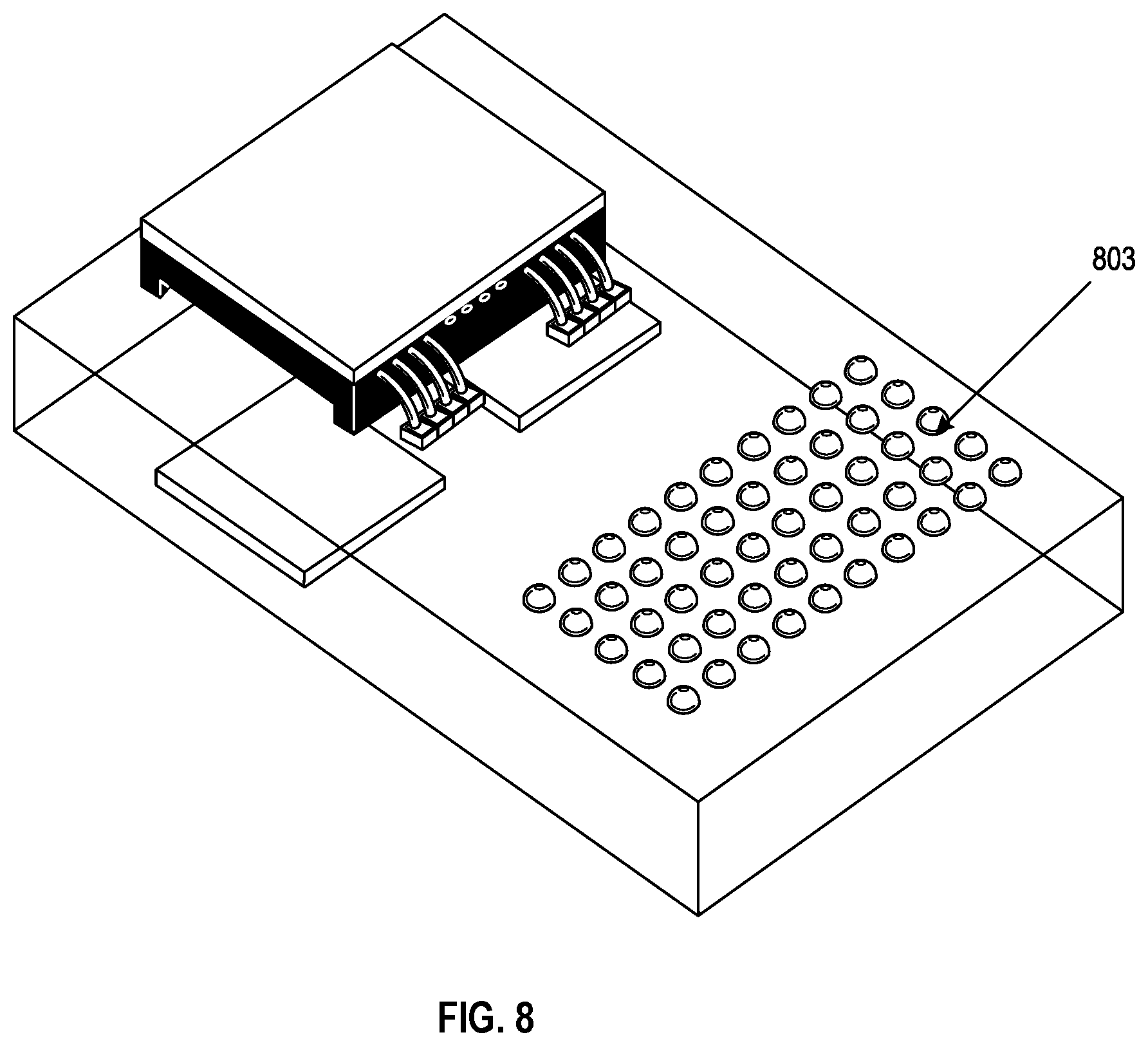 Patent US12332490 Figure 10 – Media adaptor for multimode waveguide interconnects