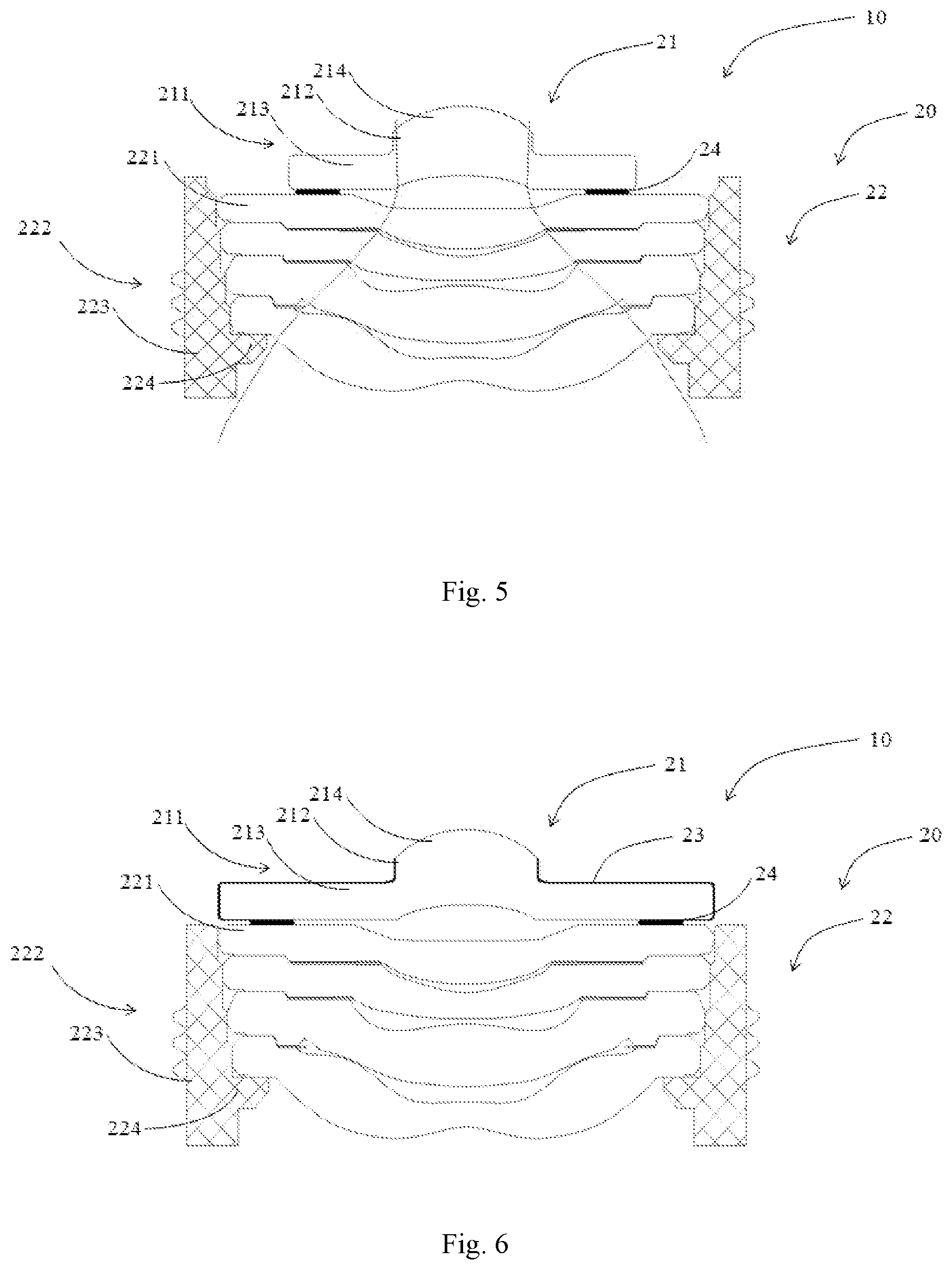 Patent US12332493 Figure 3 – Split camera lens and assembly method thereof, camera module, and terminal device