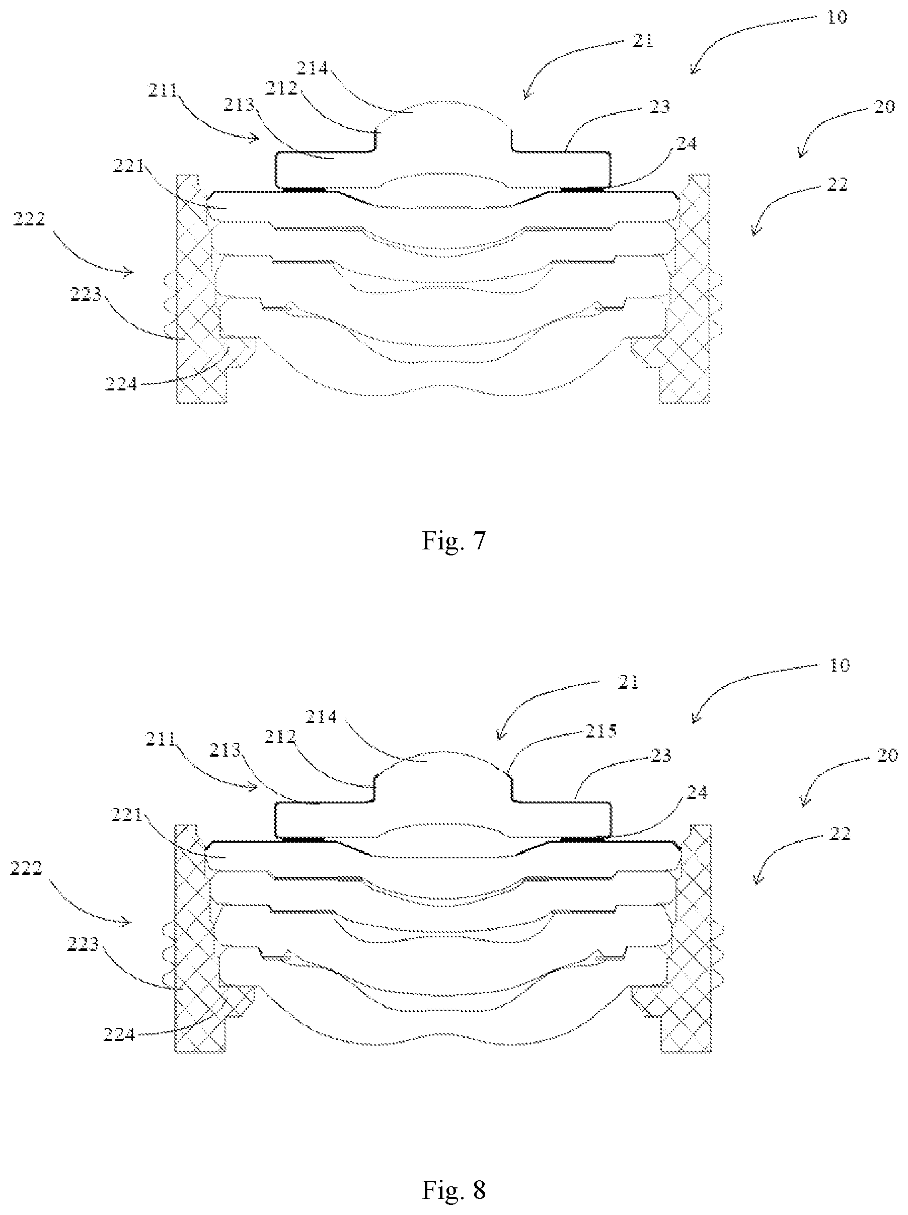 Patent US12332493 Figure 4 – Split camera lens and assembly method thereof, camera module, and terminal device