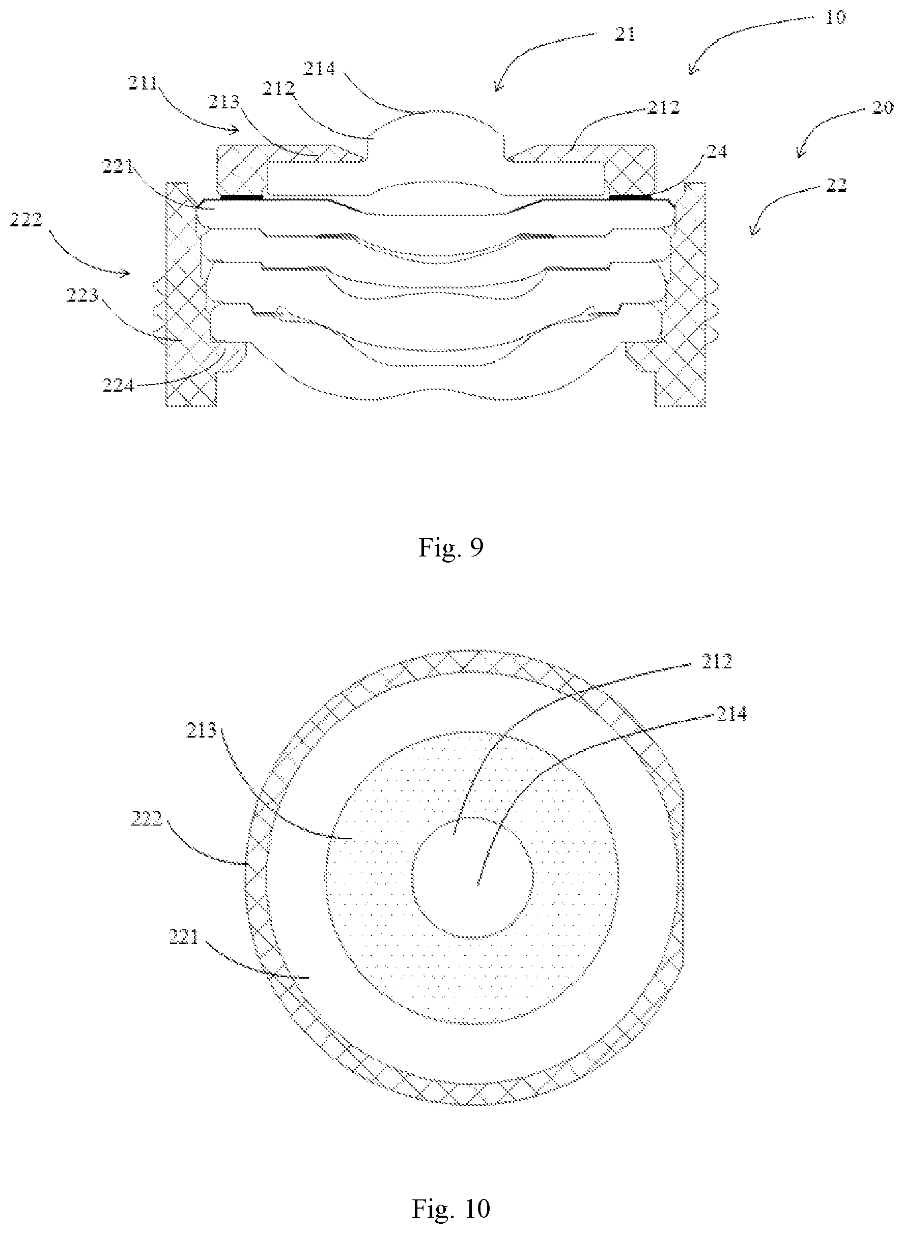 Patent US12332493 Figure 5 – Split camera lens and assembly method thereof, camera module, and terminal device