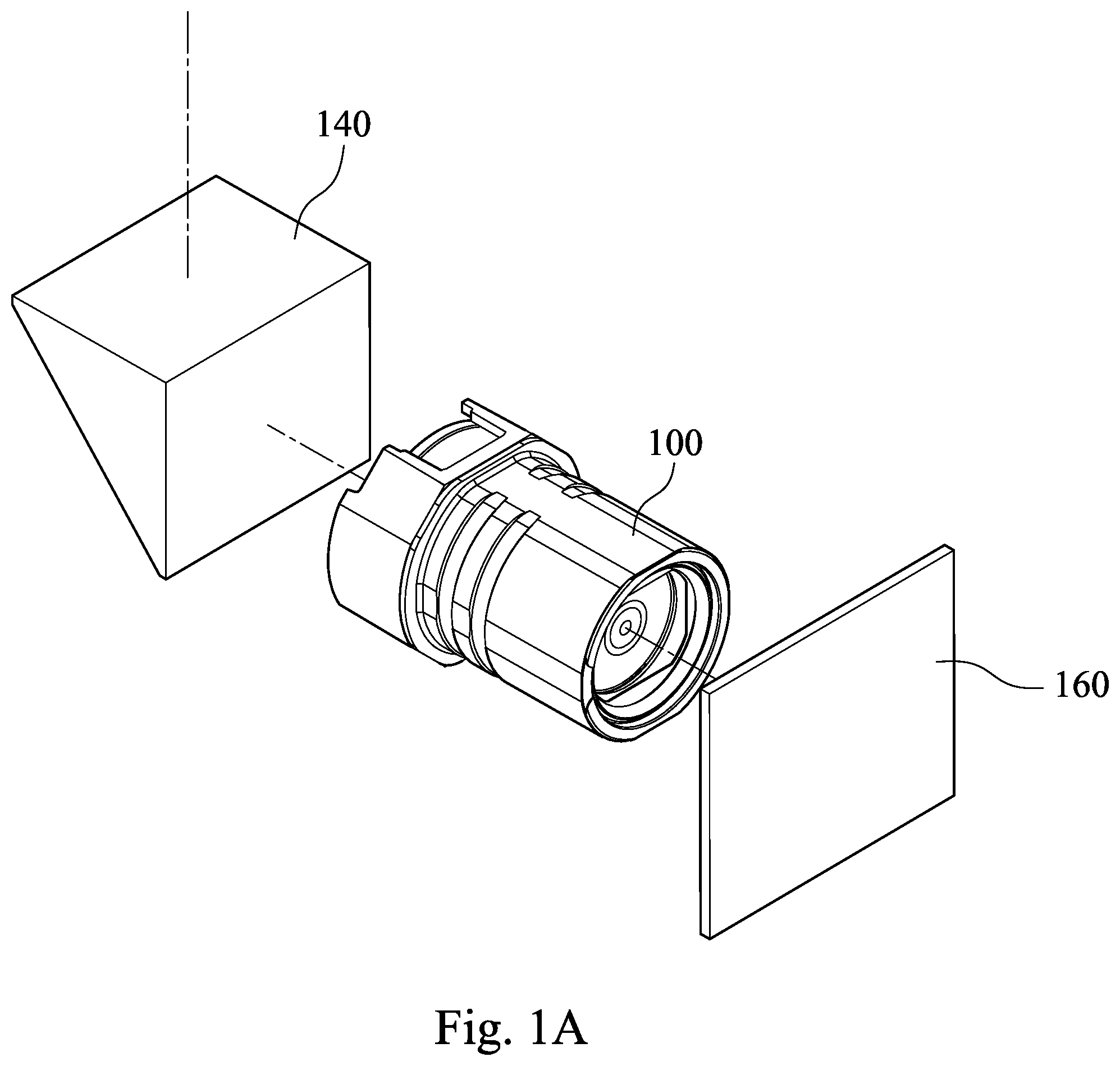 Patent US12332495 Figure 1 – Imaging lens module and electronic device