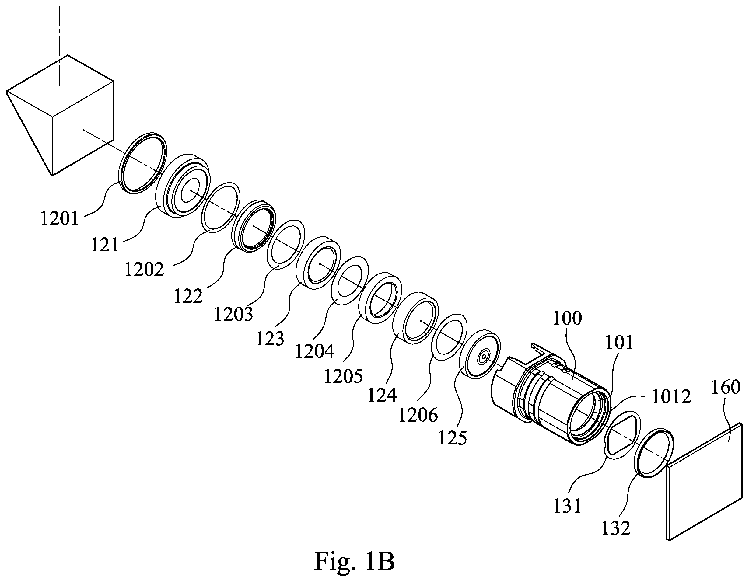 Patent US12332495 Figure 2 – Imaging lens module and electronic device