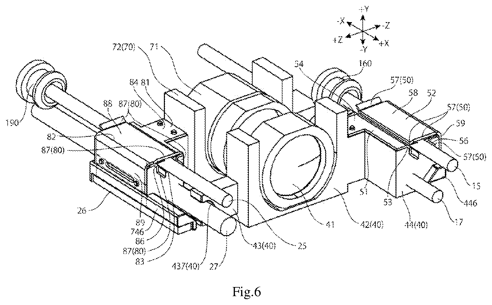 Patent US12332496 Figure 6 – Lens driving device, camera device and electronic apparatus