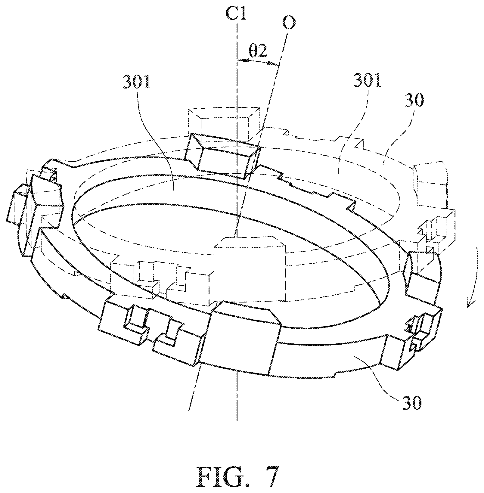 Patent US12332497 Figure 8 – Camera module and method for controlling the same
