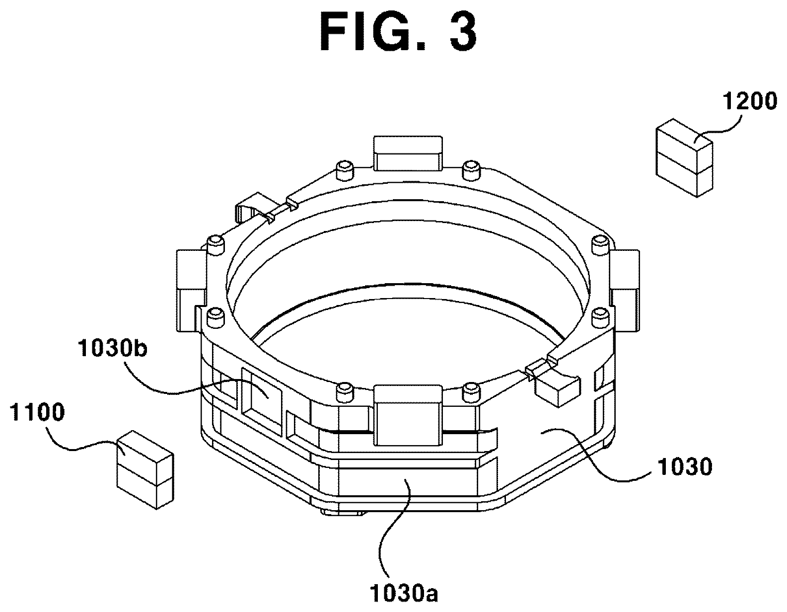 Patent US12332498 Figure 3 – Lens driving device, camera module and optical apparatus
