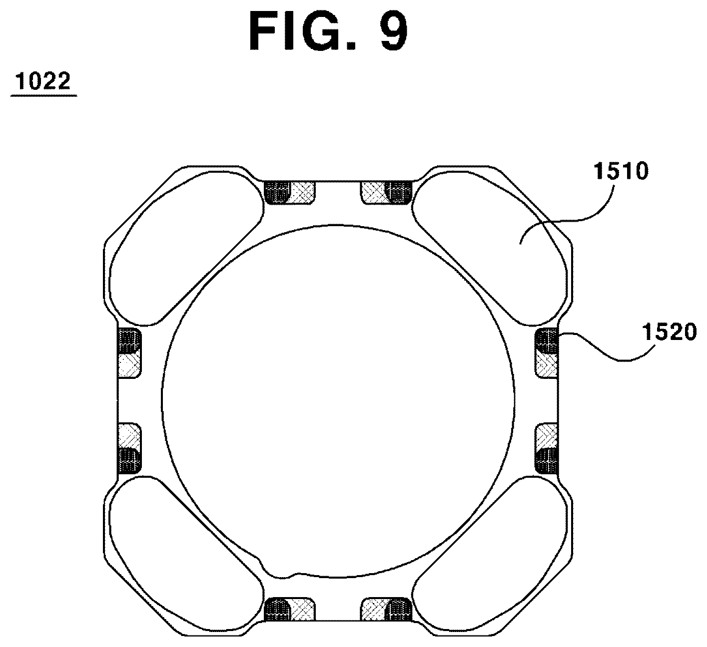 Patent US12332498 Figure 8 – Lens driving device, camera module and optical apparatus