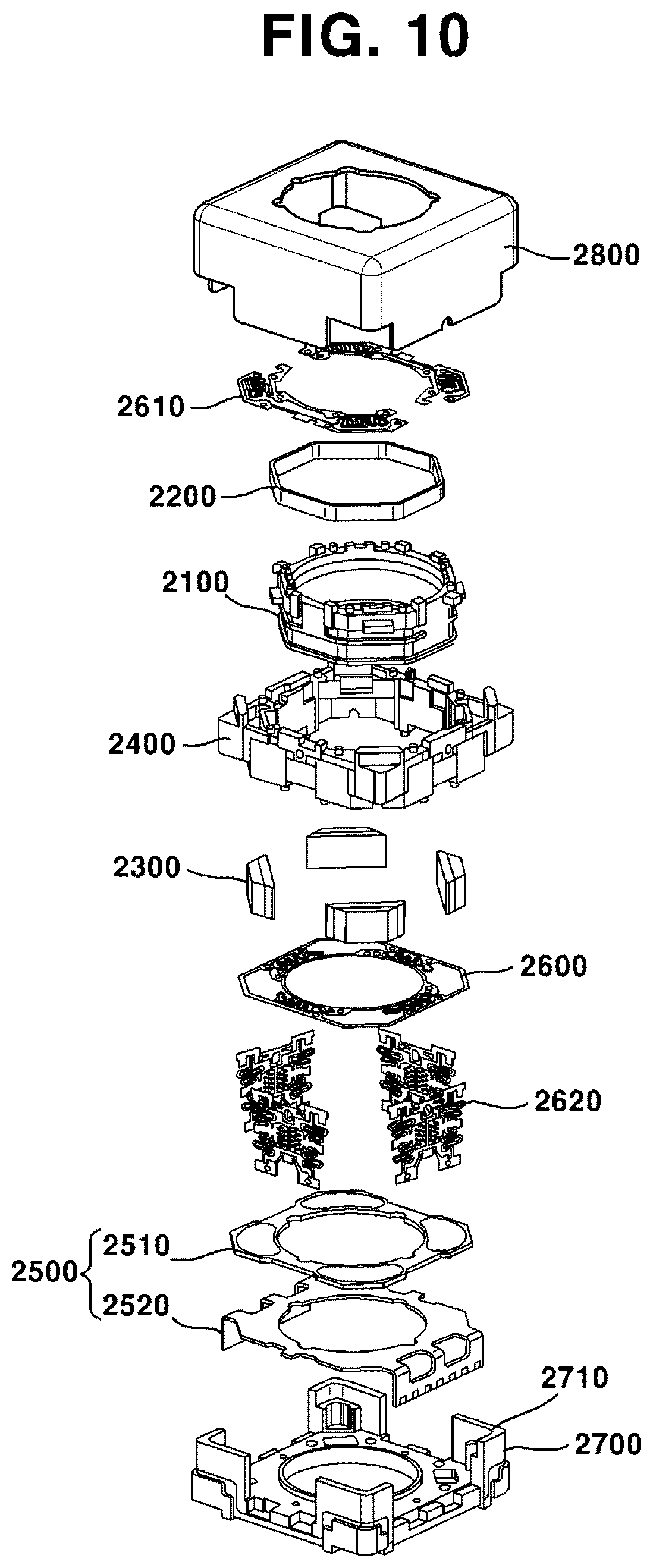 Patent US12332498 Figure 9 – Lens driving device, camera module and optical apparatus