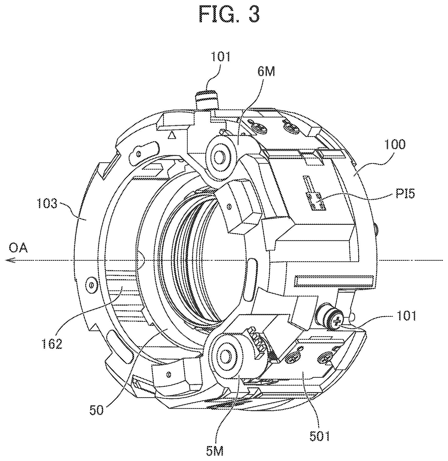 Patent US12332499 Figure 3 – Lens barrel and imaging device