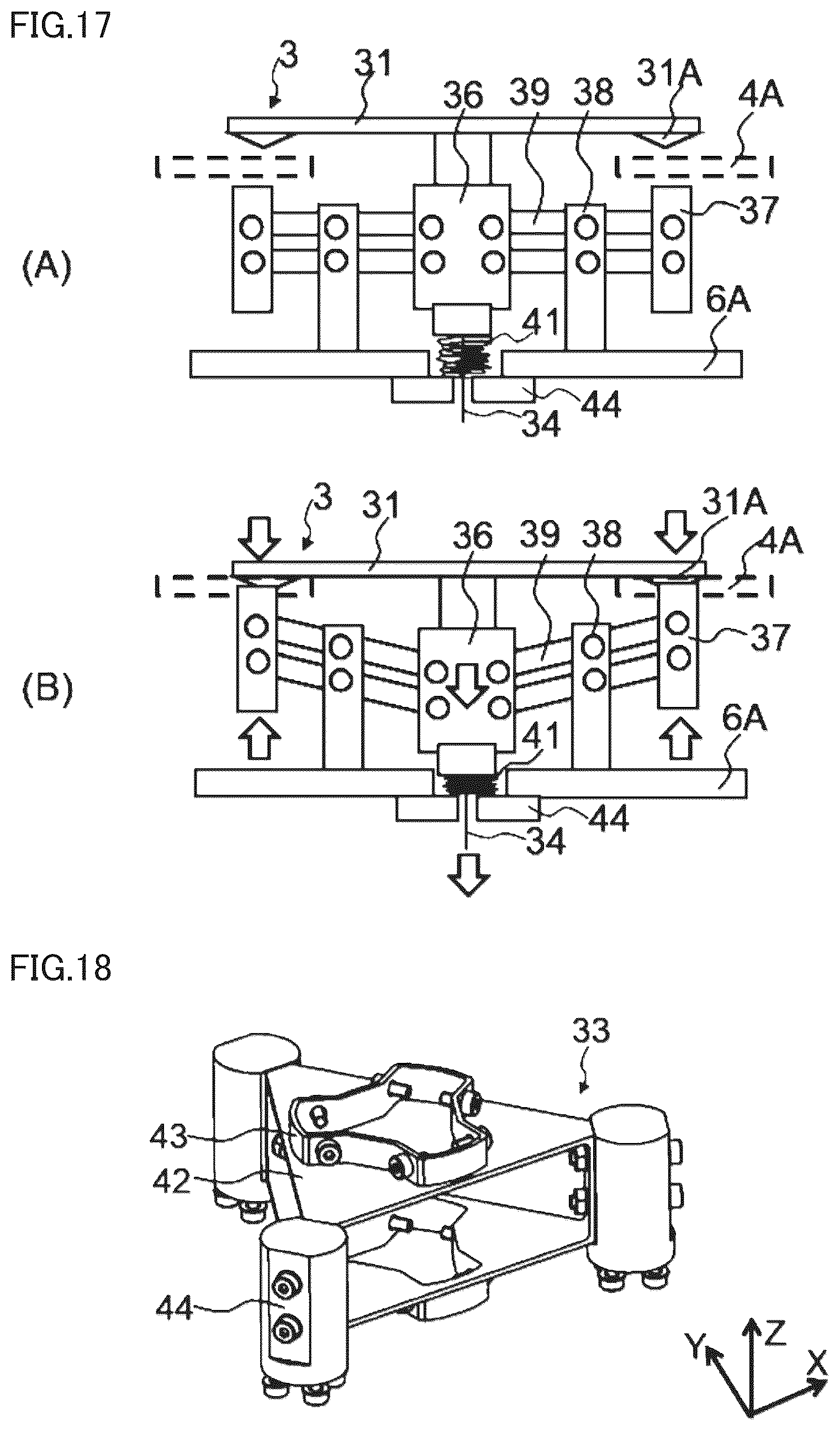 Patent US12332500 Figure 10 – Locking device, gimbal mechanism, and telescope device