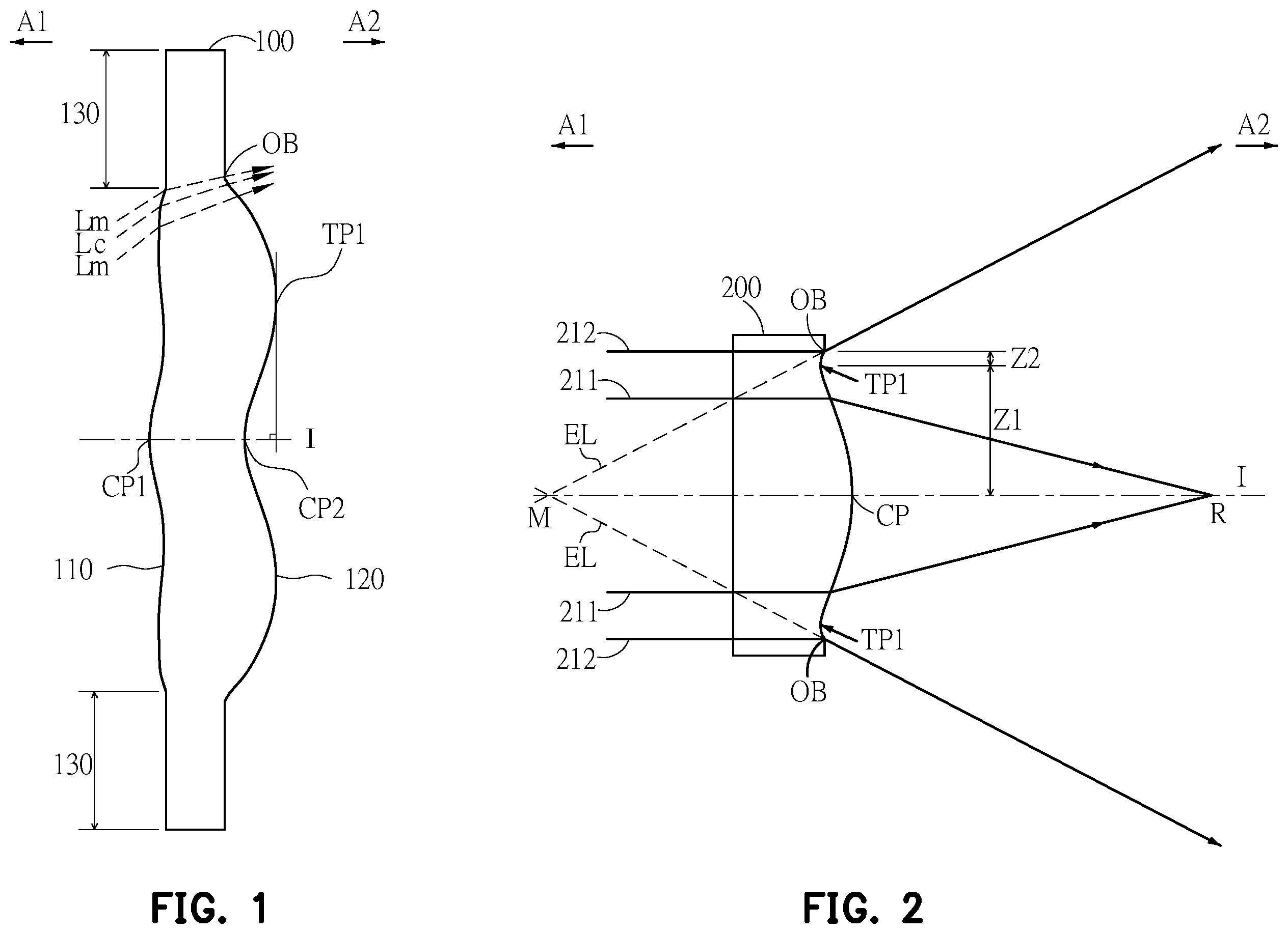 Patent US12332502 Figure 1 – Optical imaging lens