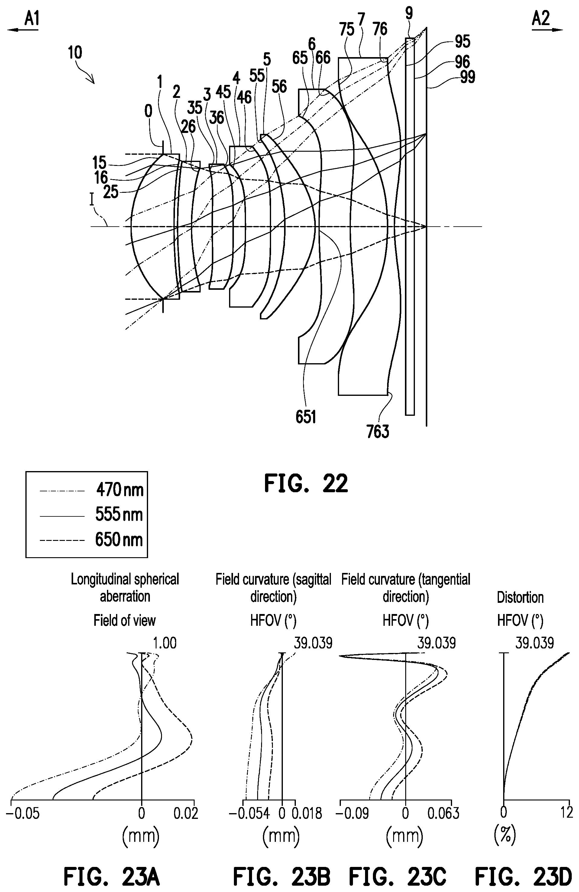 Patent US12332502 Figure 15 – Optical imaging lens
