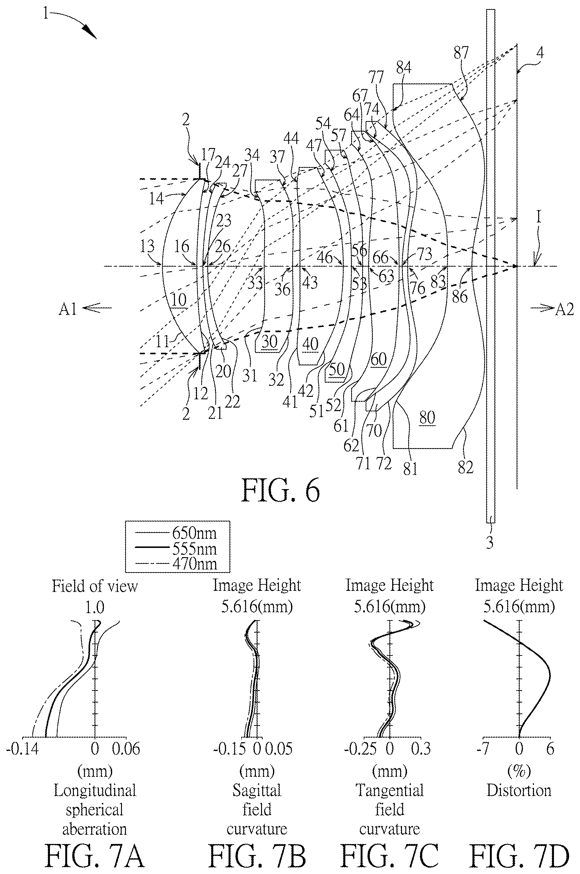 Patent US12332503 Figure 3 – Optical imaging lens