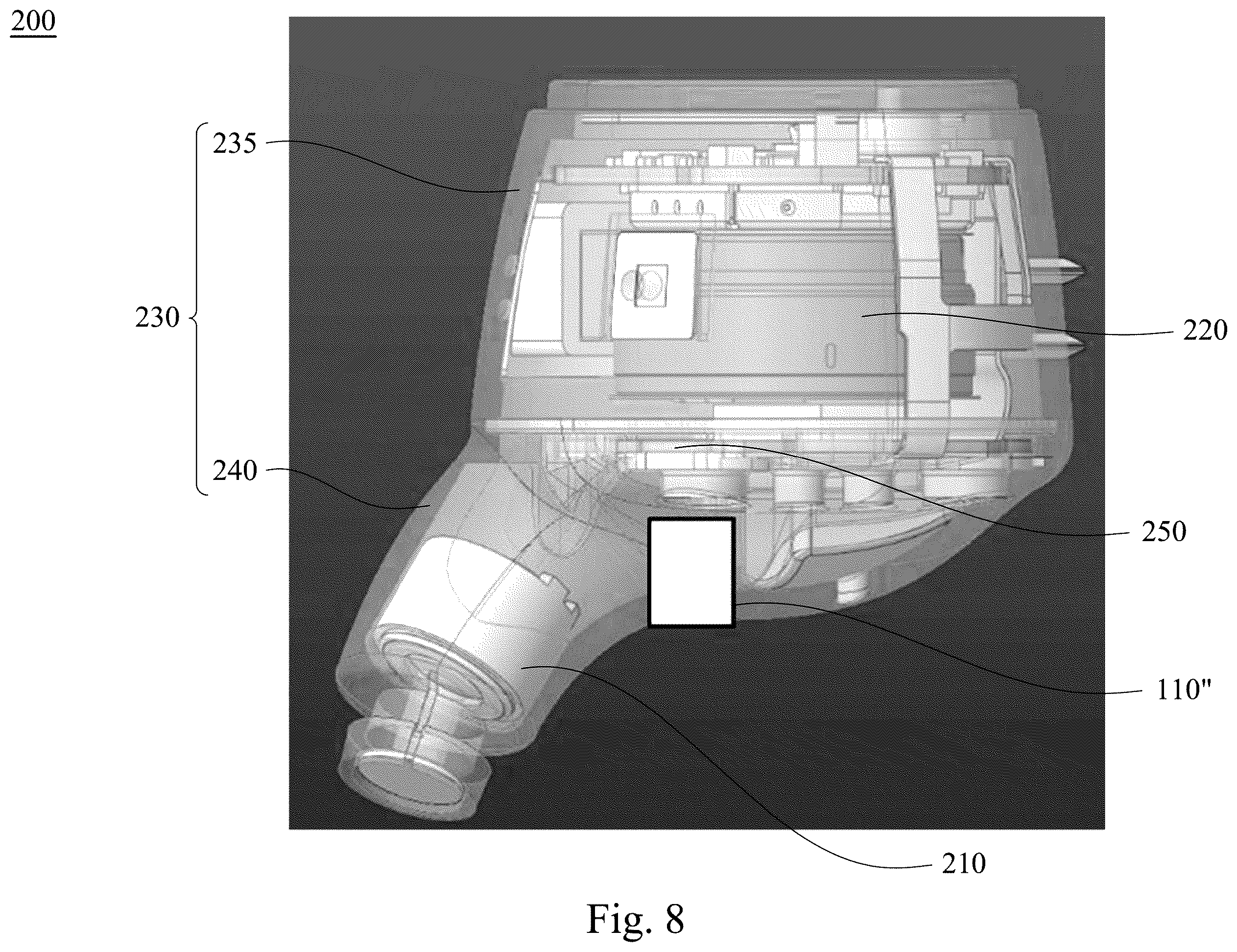 Patent US12332506 Figure 9 – Wearable device and earbud