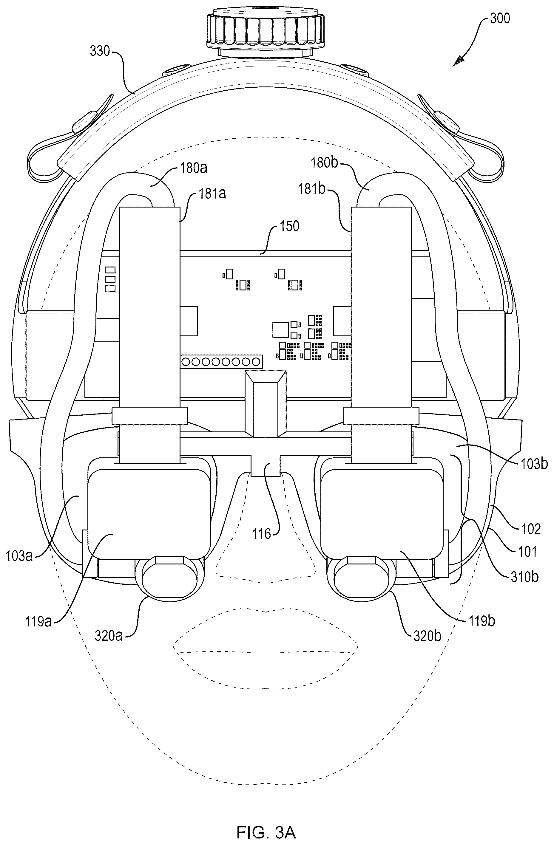 Patent US12332507 Figure 4 – Examination/visualization/collection system with light enhancement