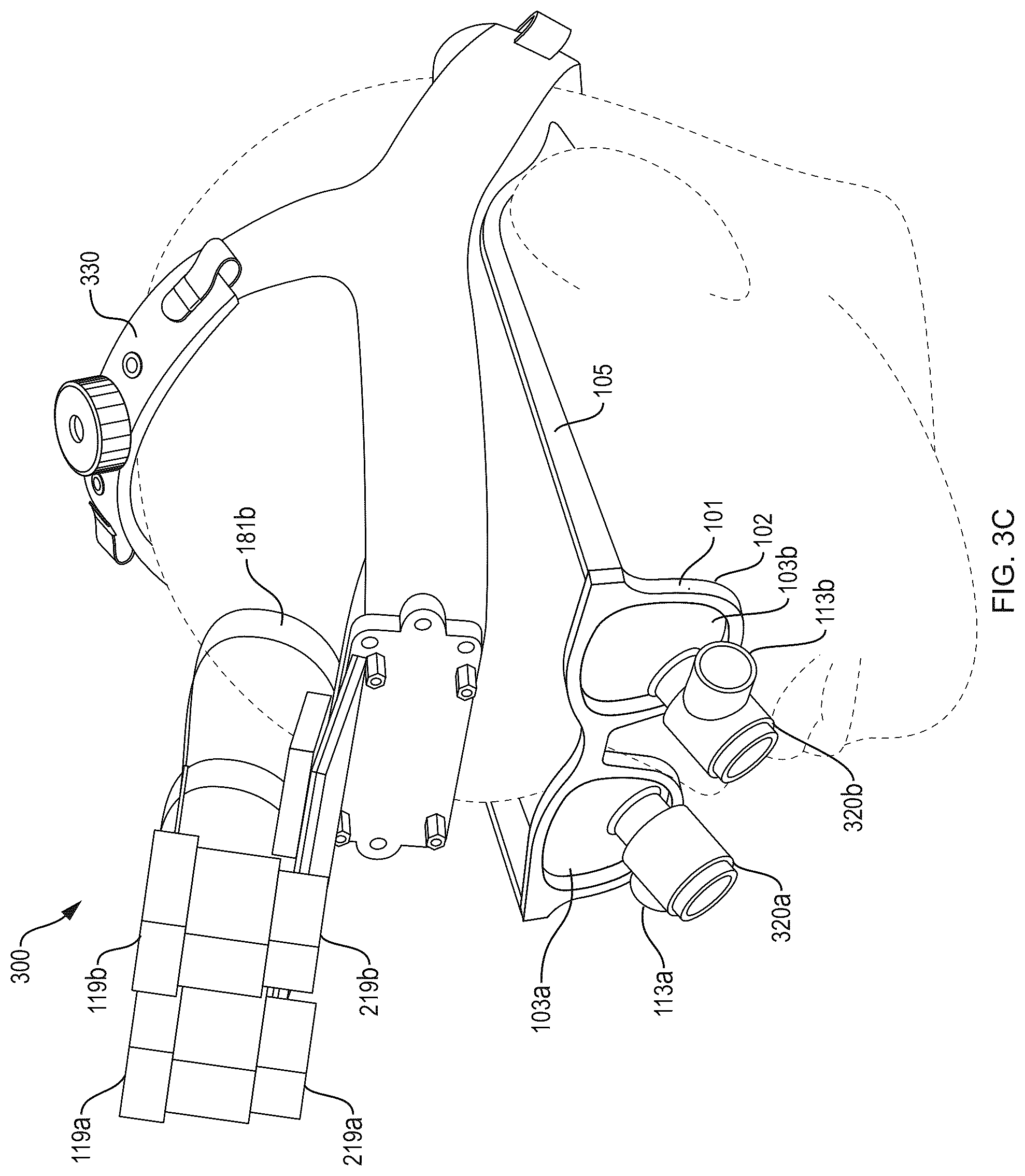 Patent US12332507 Figure 6 – Examination/visualization/collection system with light enhancement