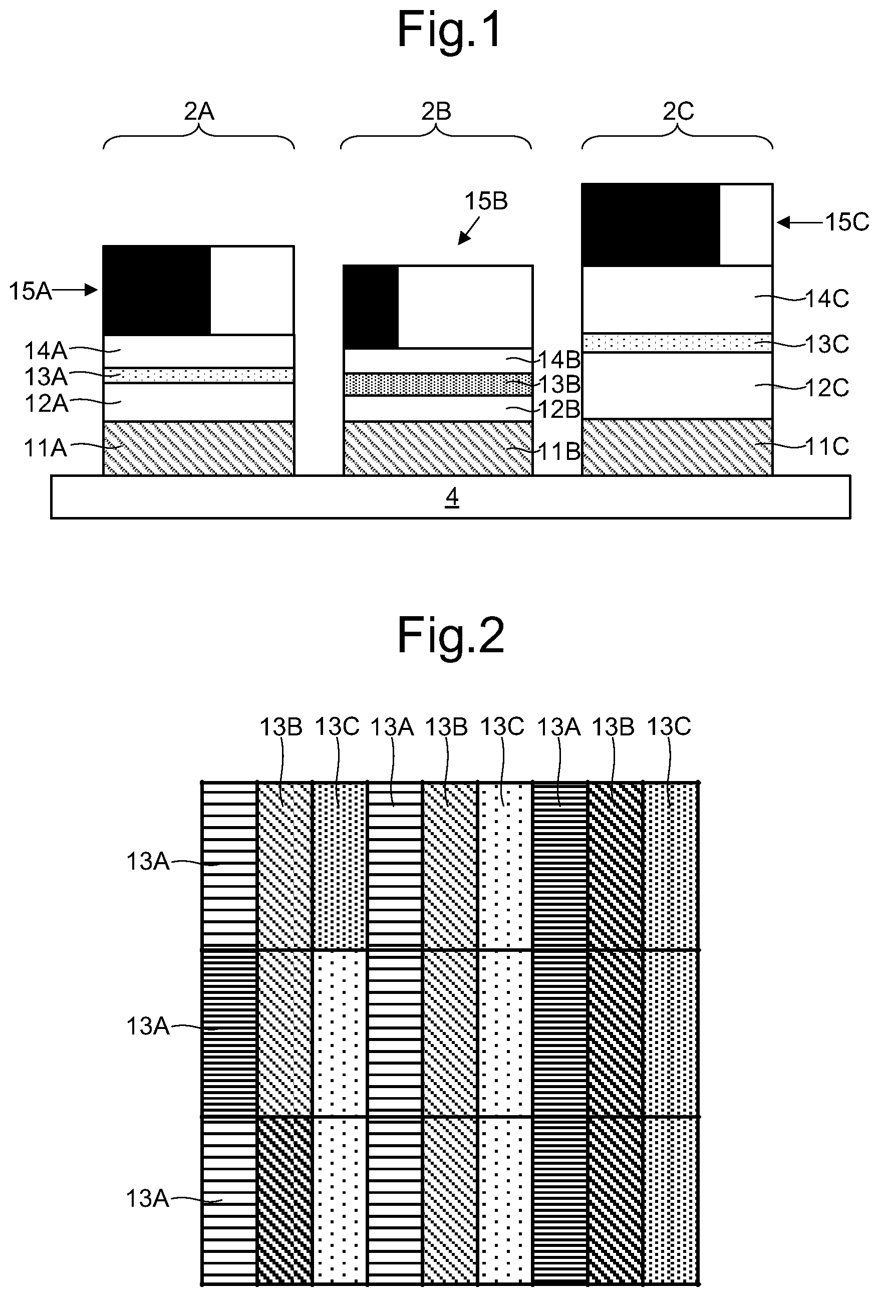 Patent US12332511 Figure 1 – Method of forming a pattern on an optical device