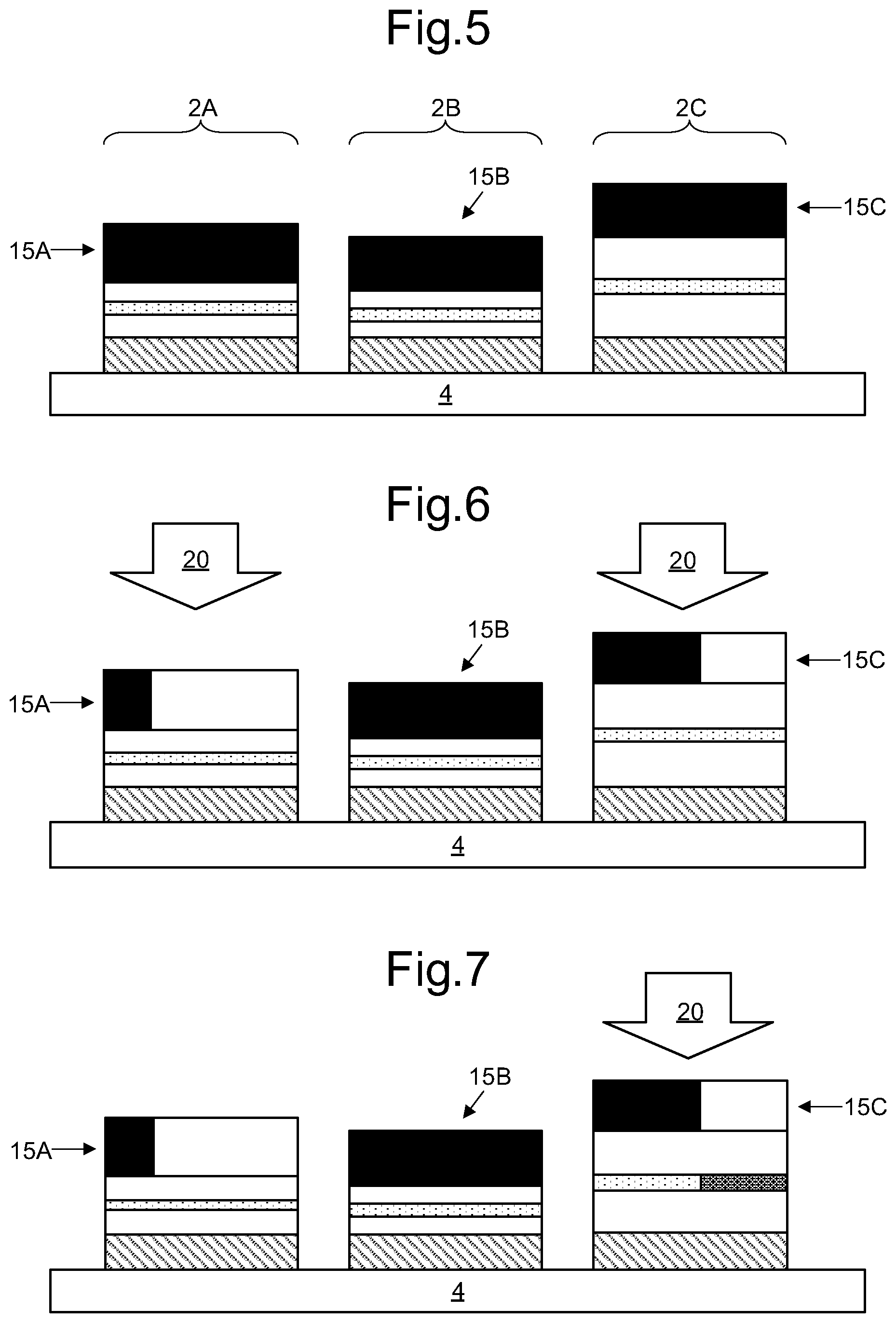 Patent US12332511 Figure 3 – Method of forming a pattern on an optical device