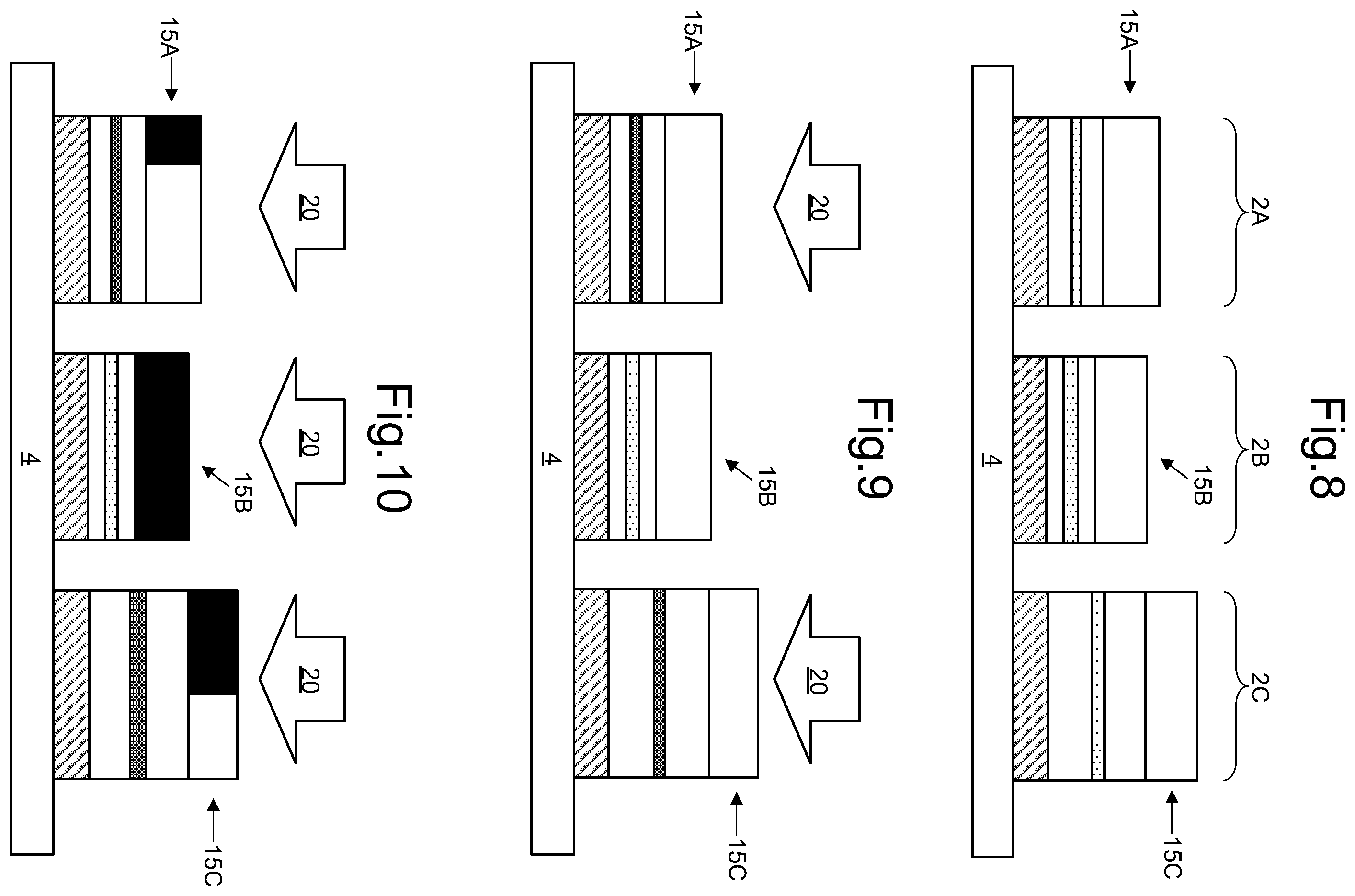 Patent US12332511 Figure 4 – Method of forming a pattern on an optical device