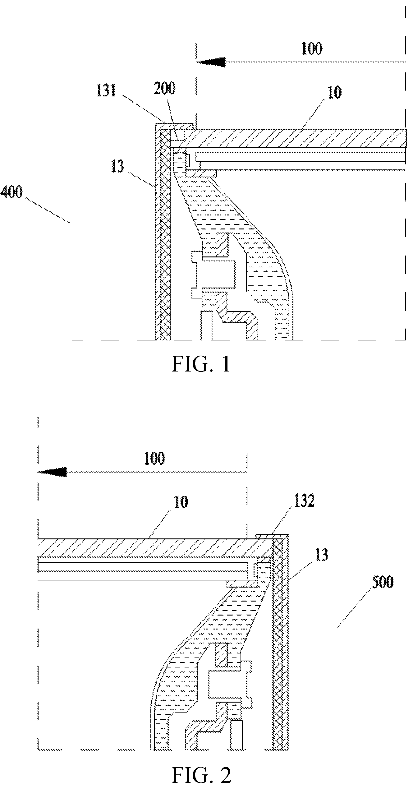 Patent US12332514 Figure 1 – Display device, splicing display device