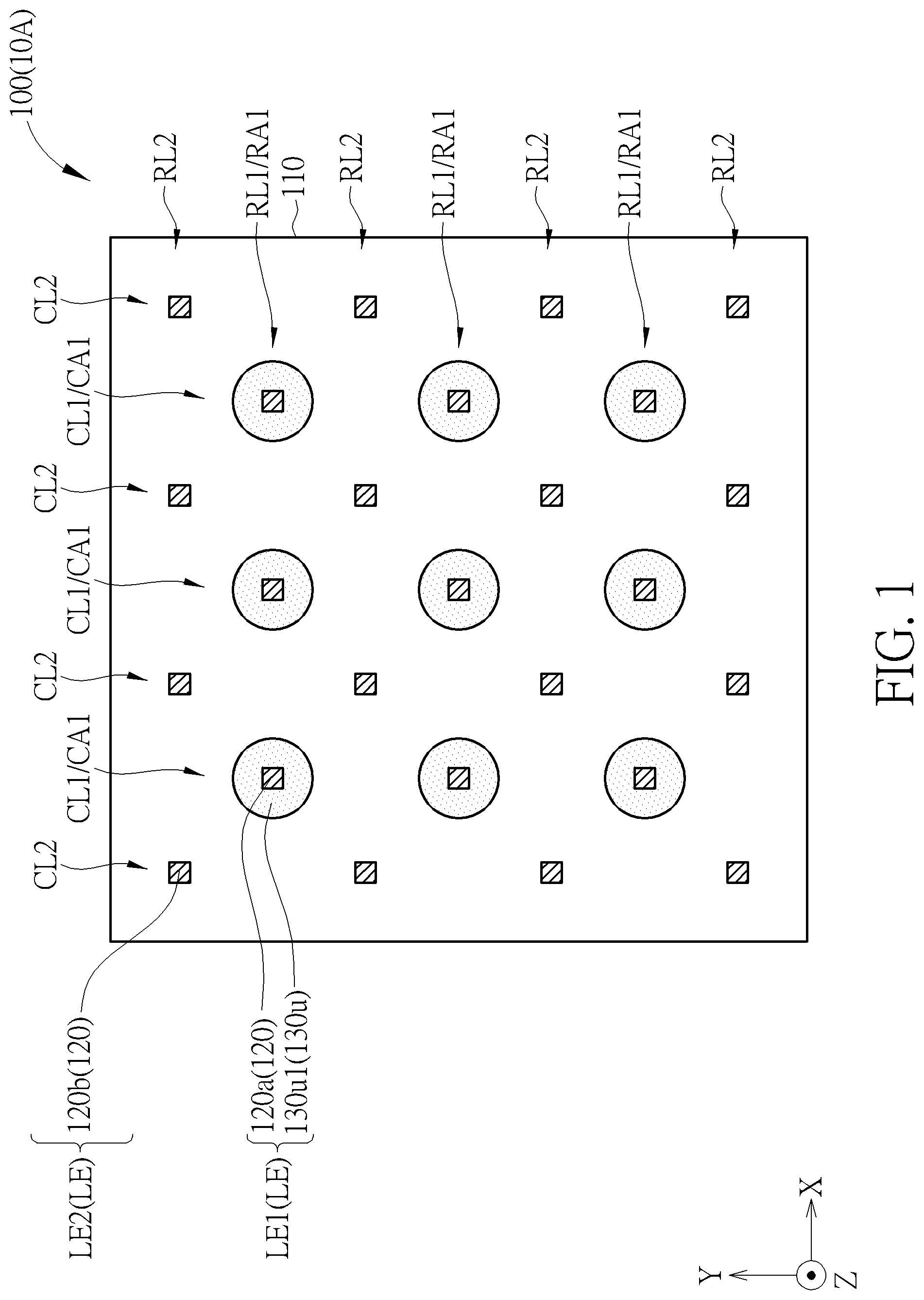 Patent US12332516 Figure 1 – Electronic device