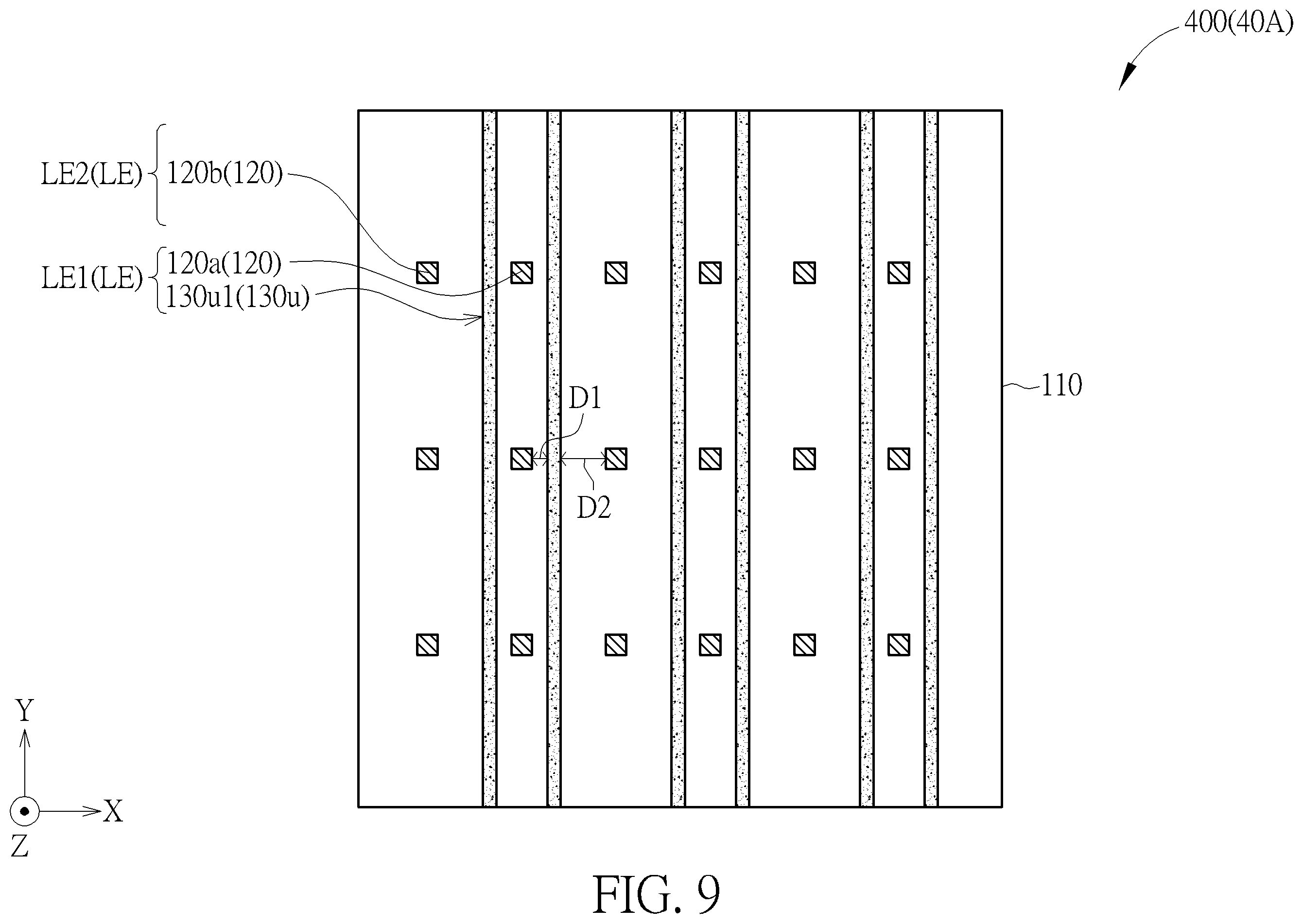 Patent US12332516 Figure 9 – Electronic device