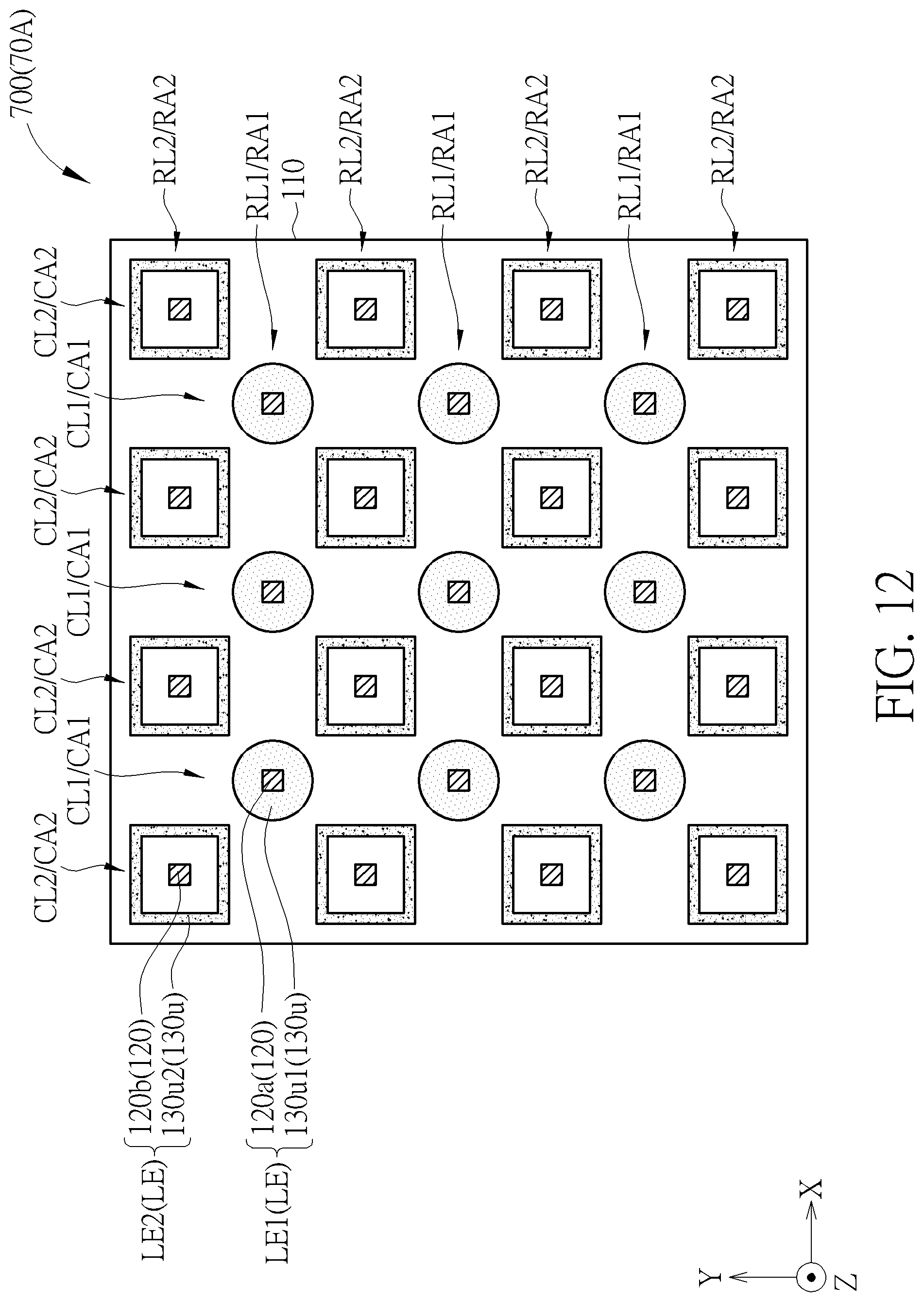 Patent US12332516 Figure 12 – Electronic device