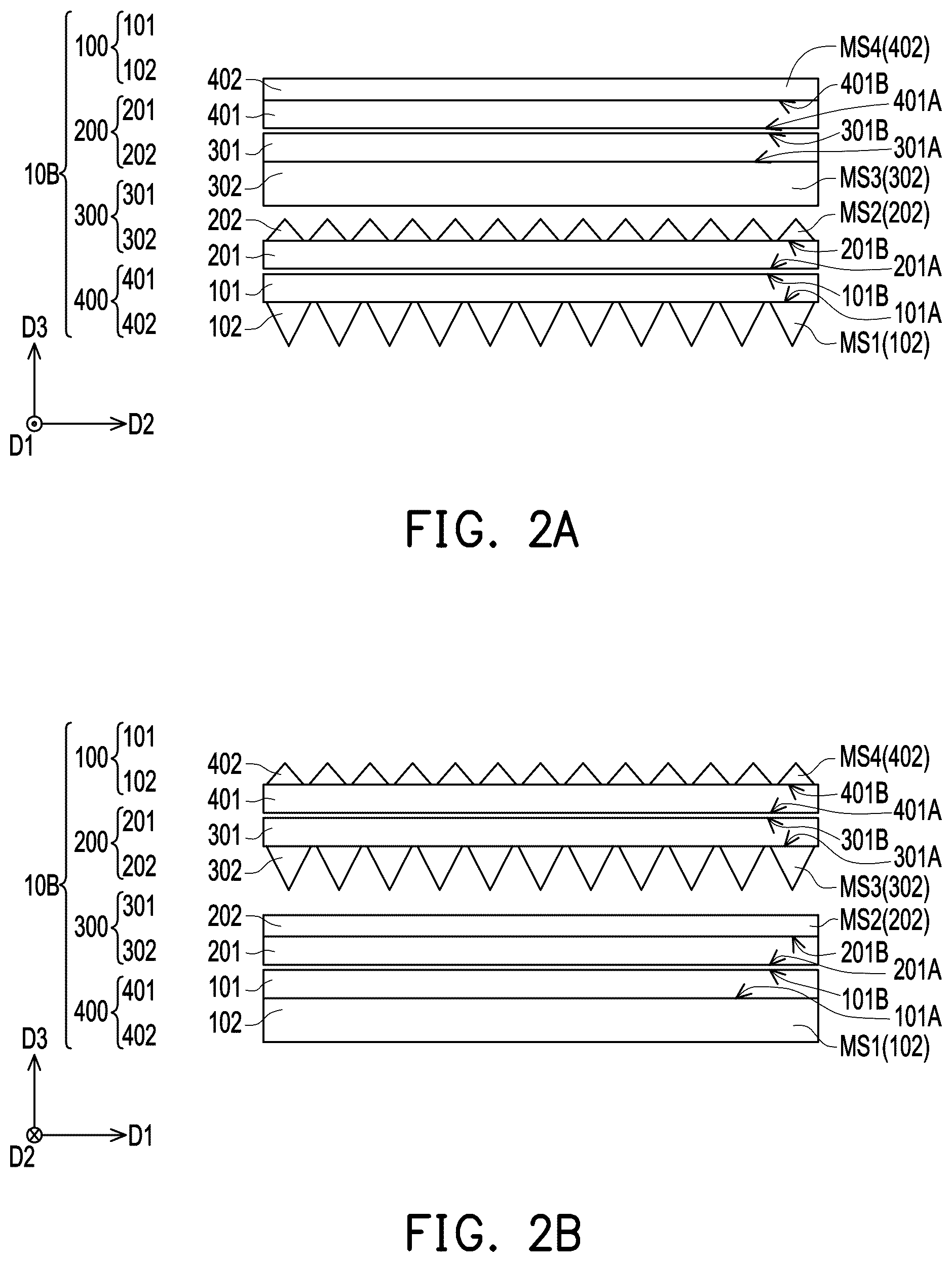 Patent US12332517 Figure 3 – Optical film set and display device