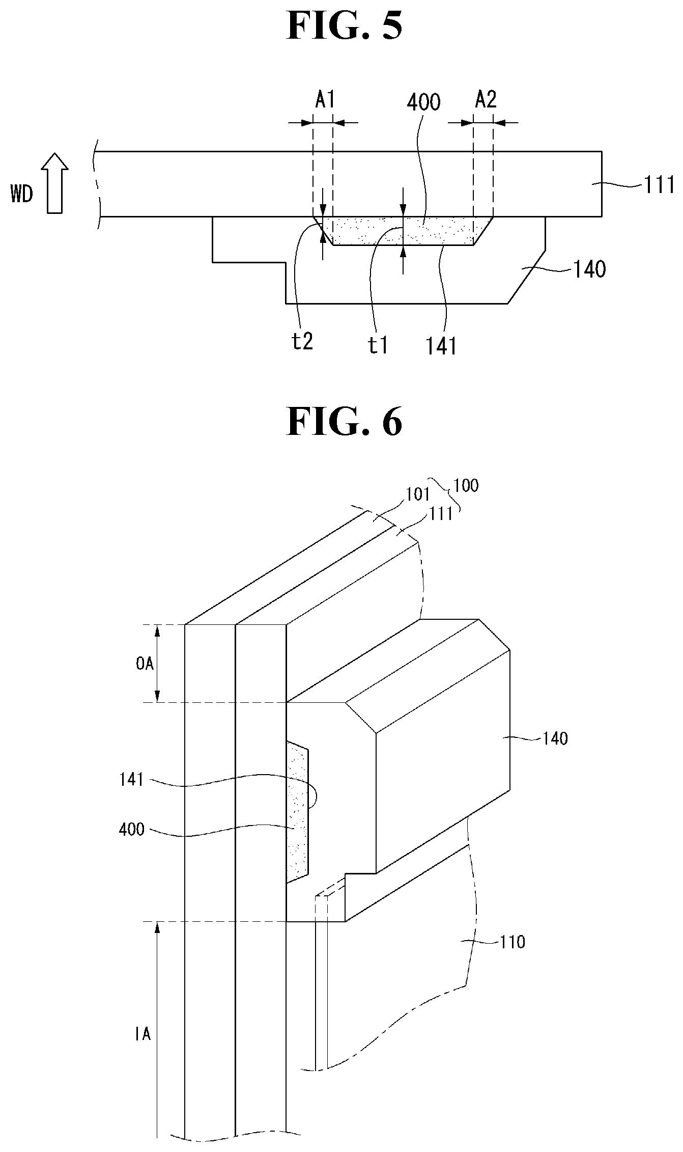Patent US12332518 Figure 3 – Display device comprising an optical sheet disposed between a first part and a second part of a supporter