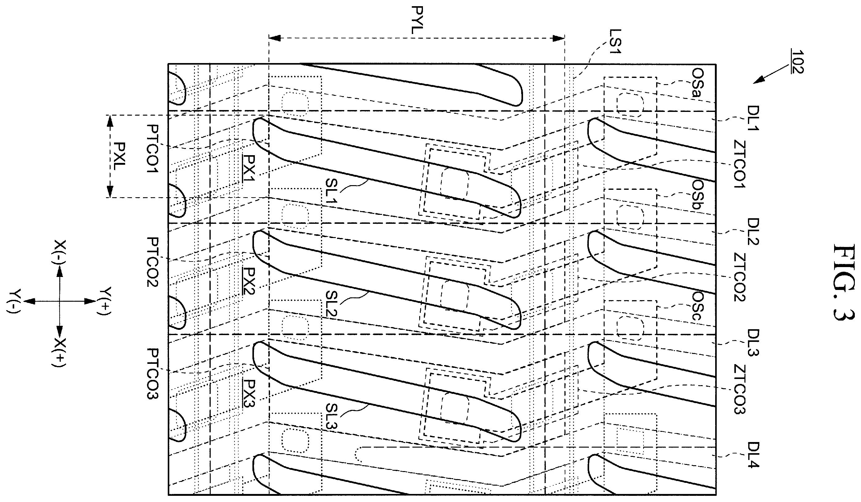 Patent US12332522 Figure 3 – Liquid crystal display device