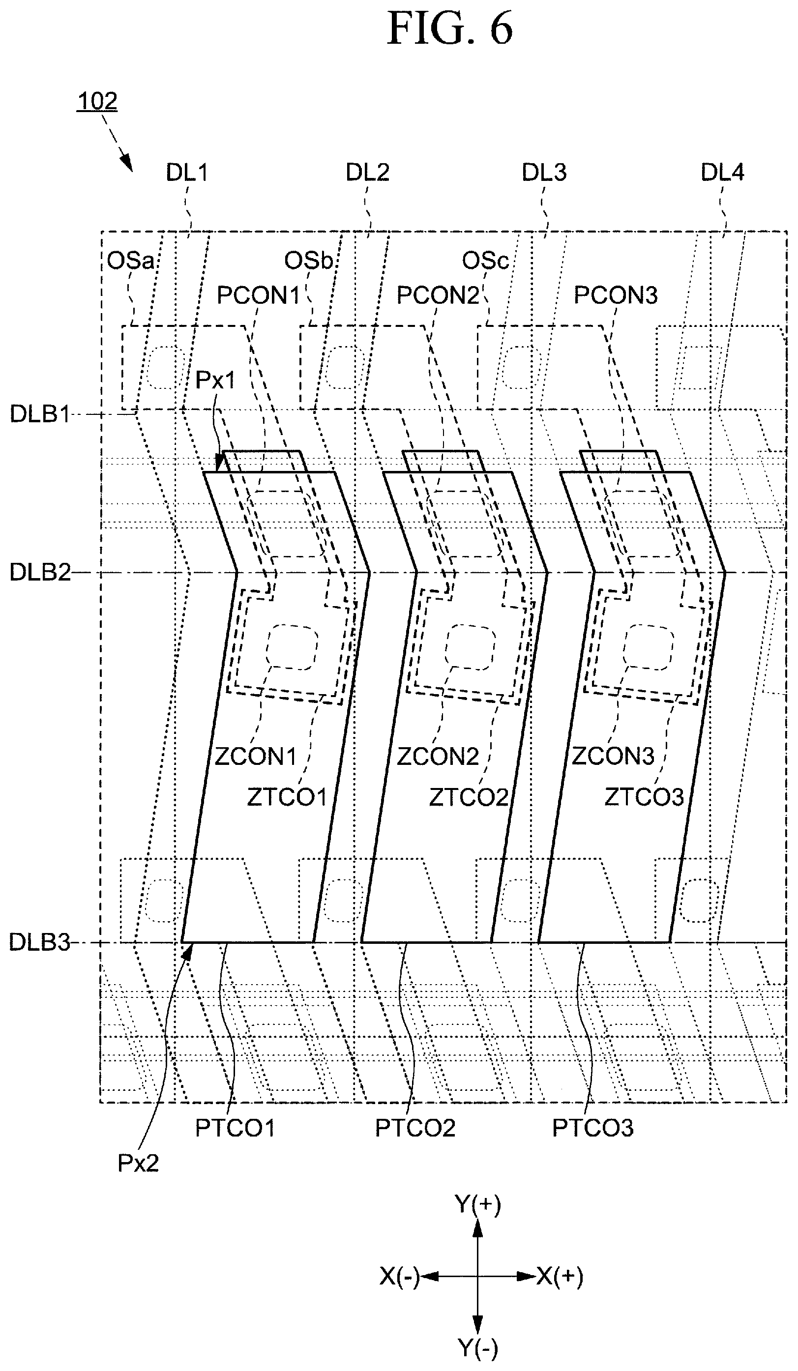 Patent US12332522 Figure 6 – Liquid crystal display device