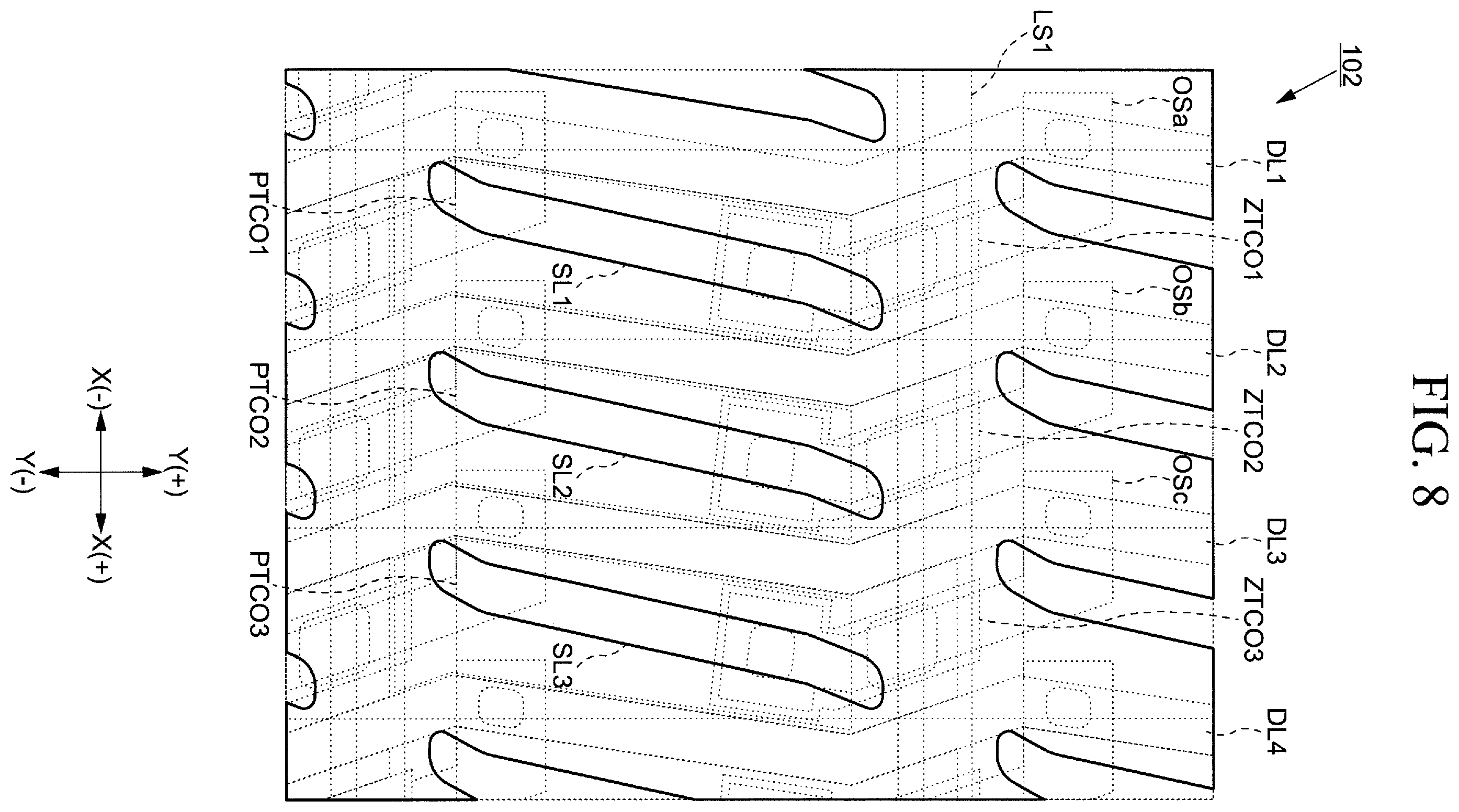 Patent US12332522 Figure 8 – Liquid crystal display device