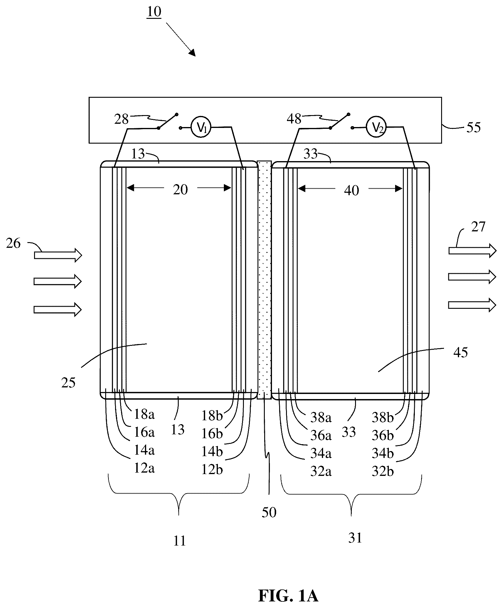 Patent US12332524 Figure 1 – Color-preserving variable transmission optical device