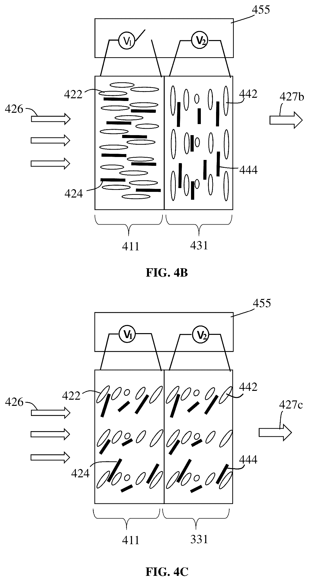 Patent US12332524 Figure 7 – Color-preserving variable transmission optical device