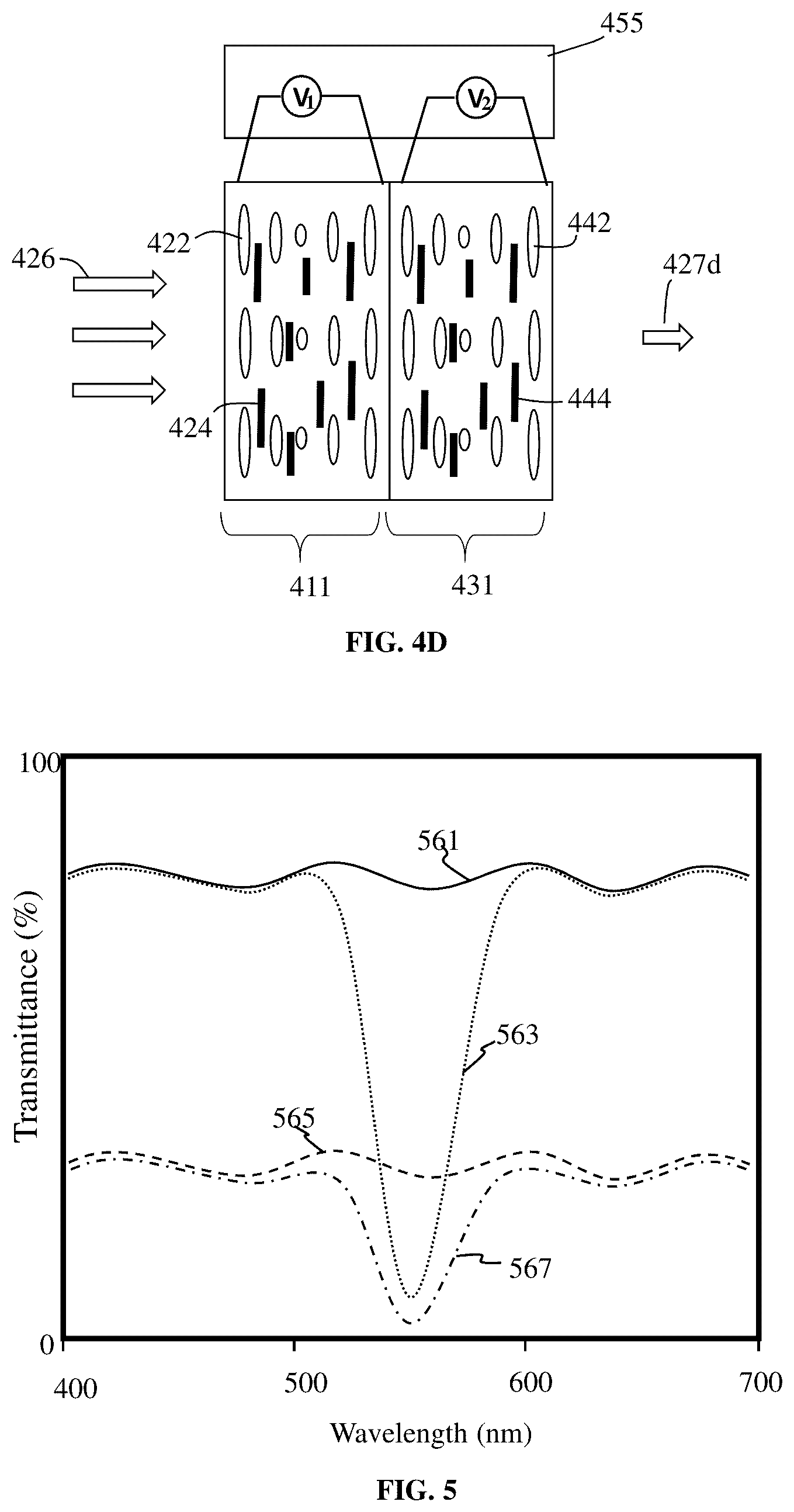 Patent US12332524 Figure 8 – Color-preserving variable transmission optical device