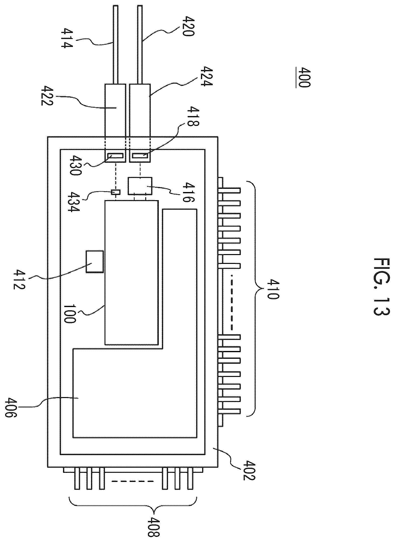 Patent US12332534 Figure 10 – Optical waveguide device, optical modulator, optical modulation module, and optical transmission apparatus