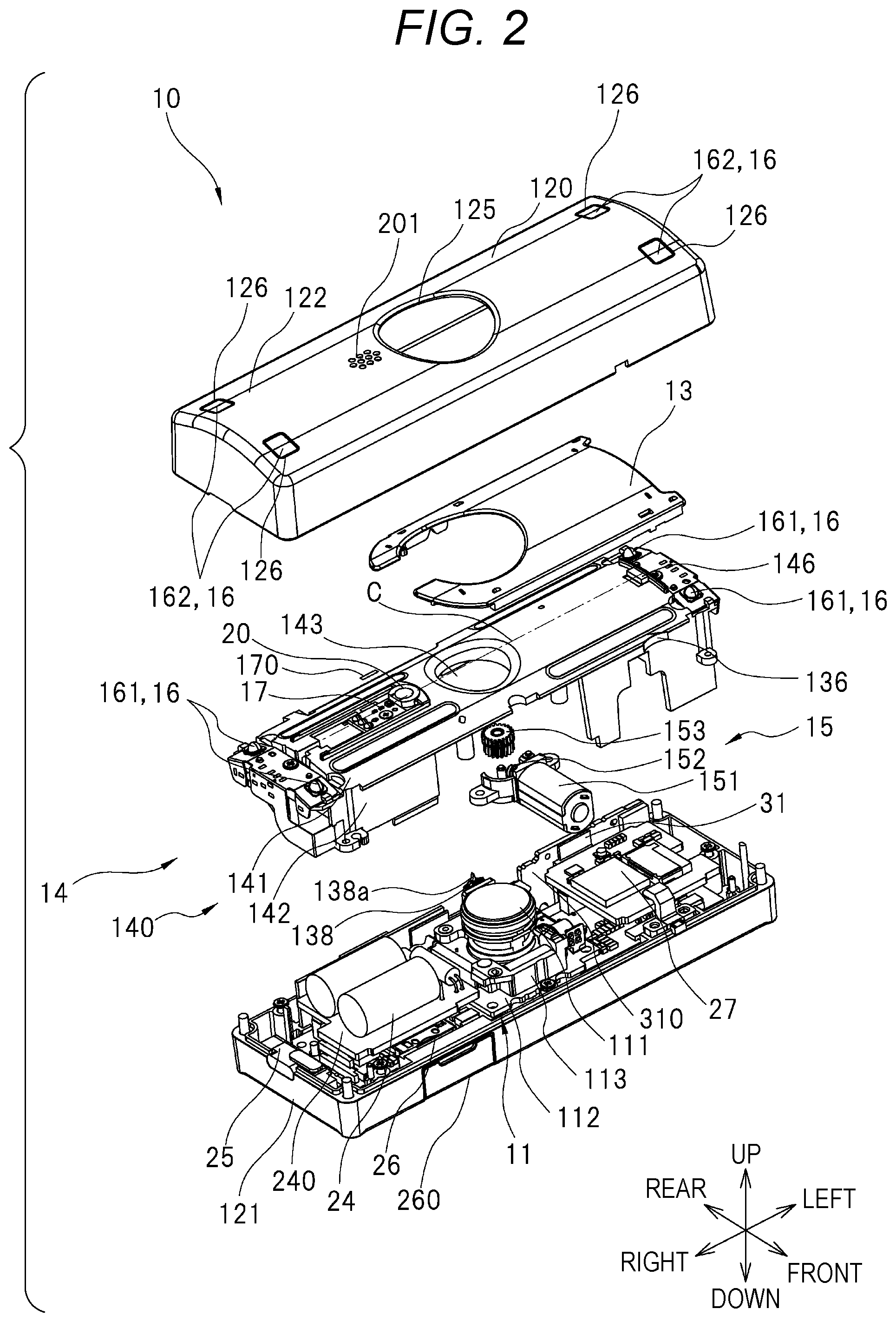 Patent US12332542 Figure 2 – Imaging device
