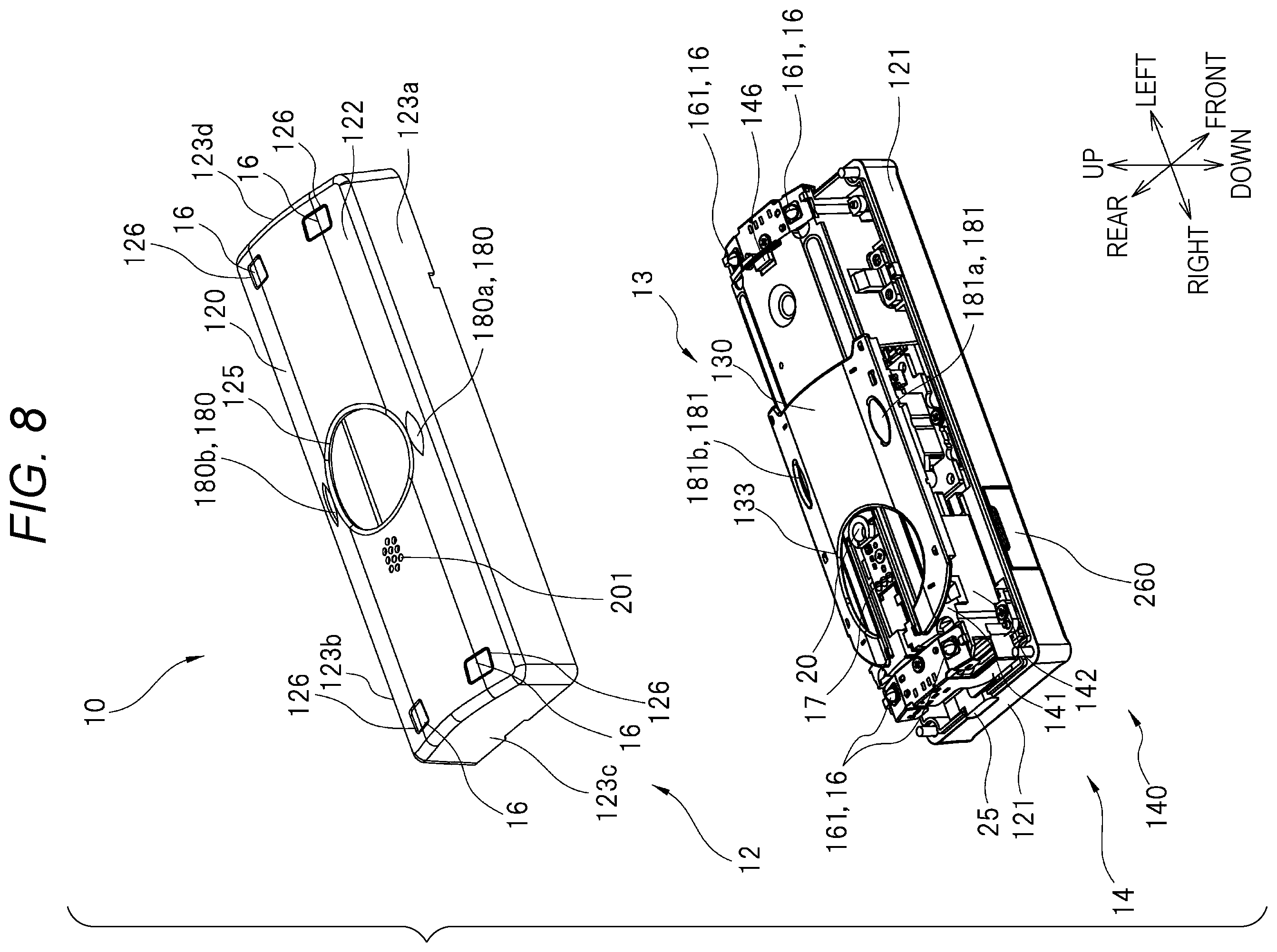 Patent US12332542 Figure 8 – Imaging device