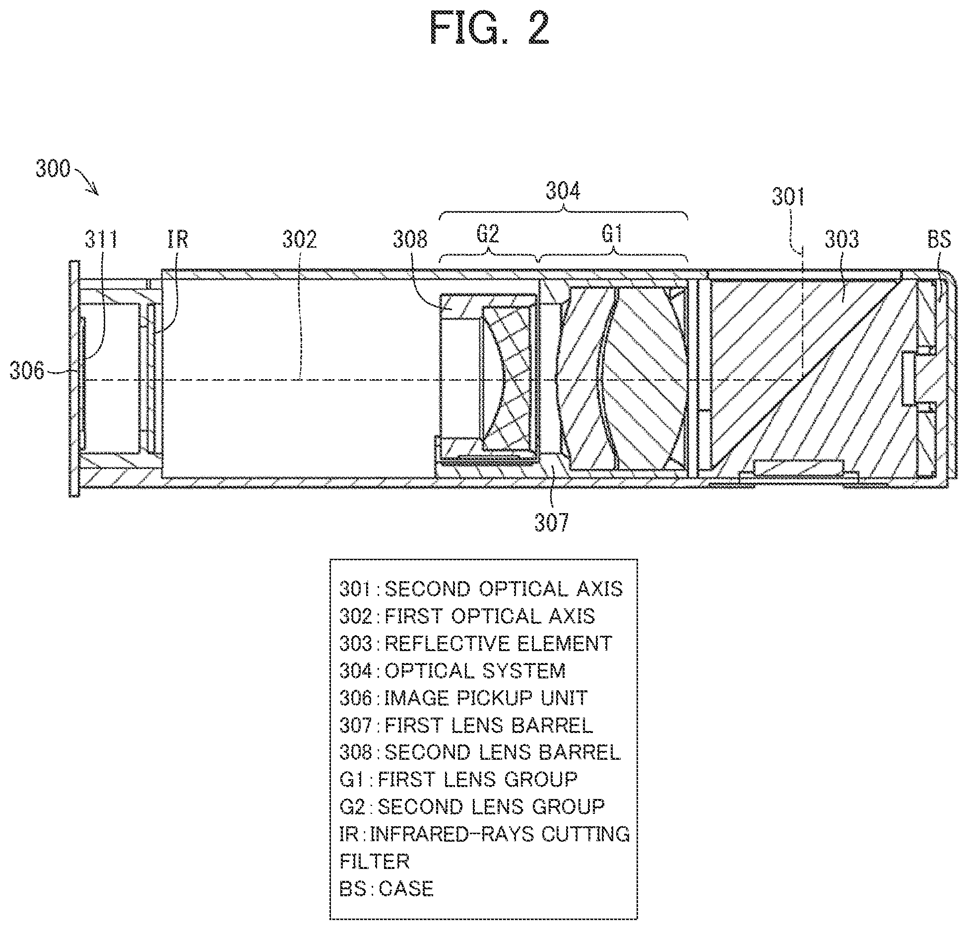 Patent US12332543 Figure 2 – Camera module