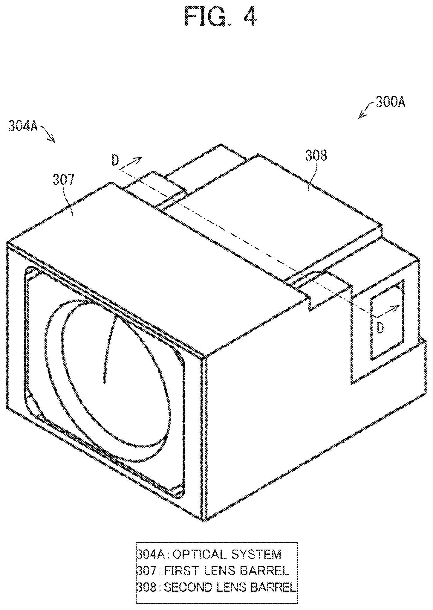 Patent US12332543 Figure 4 – Camera module