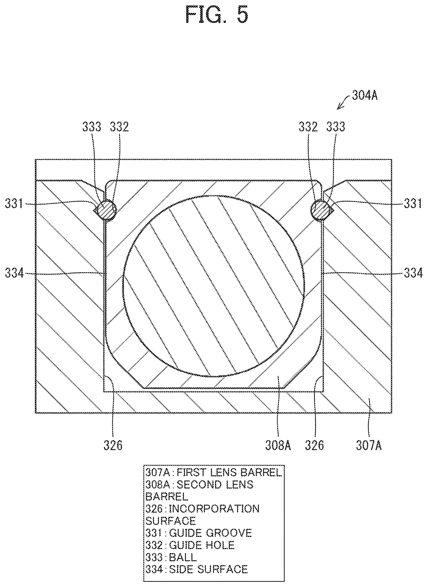 Patent US12332543 Figure 5 – Camera module