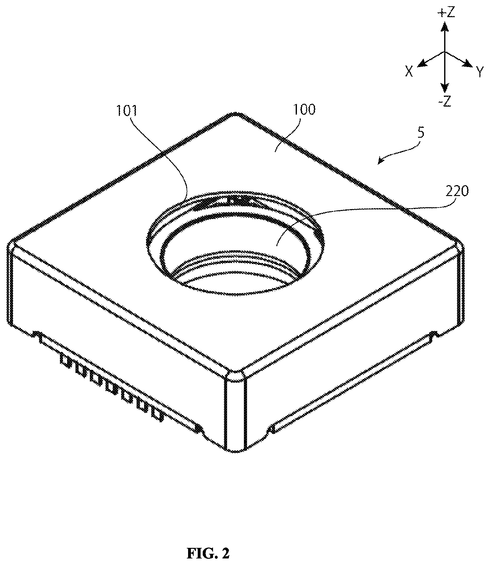 Patent US12332544 Figure 2 – Lens driving device, camera device and electronic apparatus