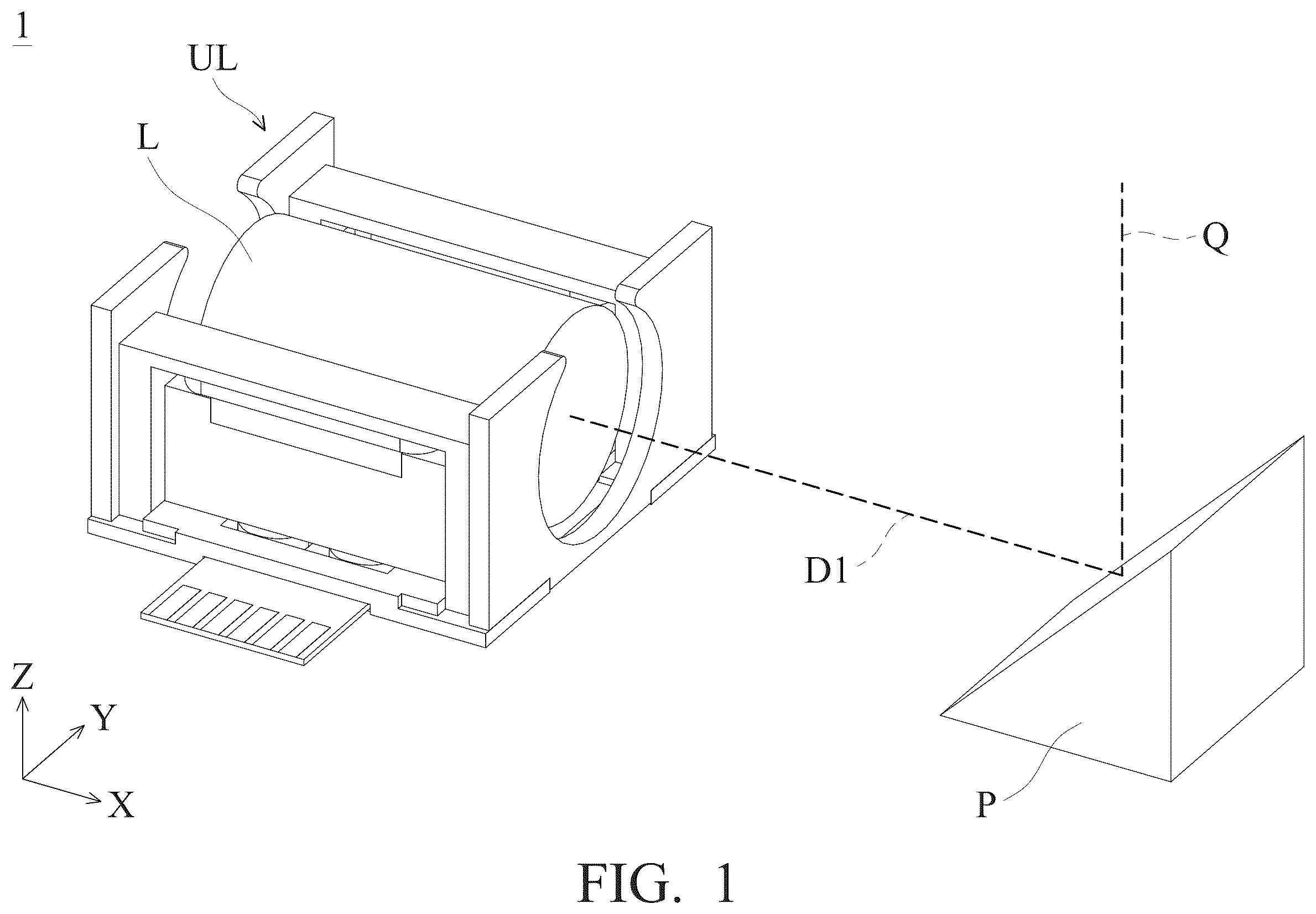 Patent US12332546 — Optical element driving mechanism — Figure 1