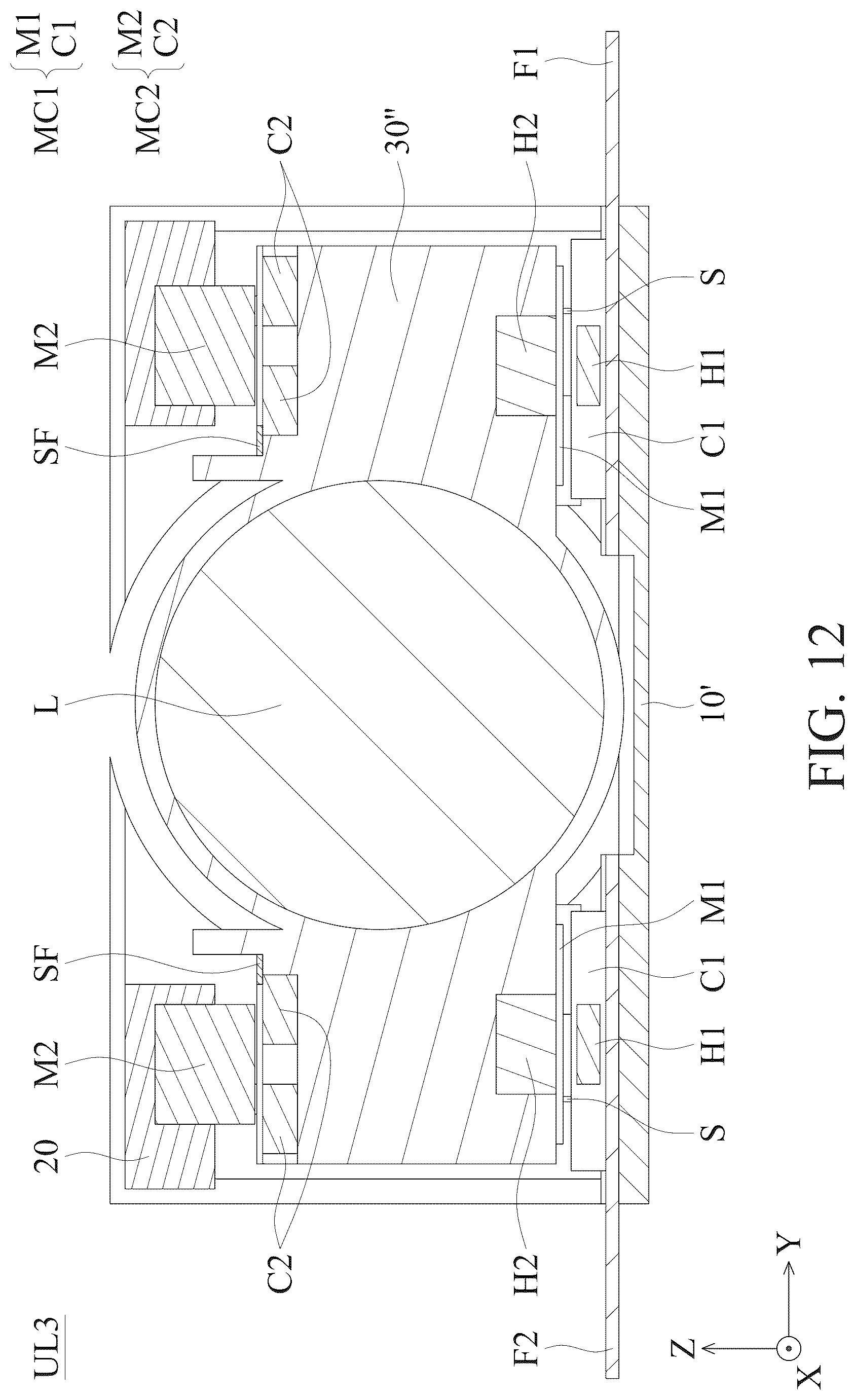 Patent US12332546 Figure 11 – Optical element driving mechanism