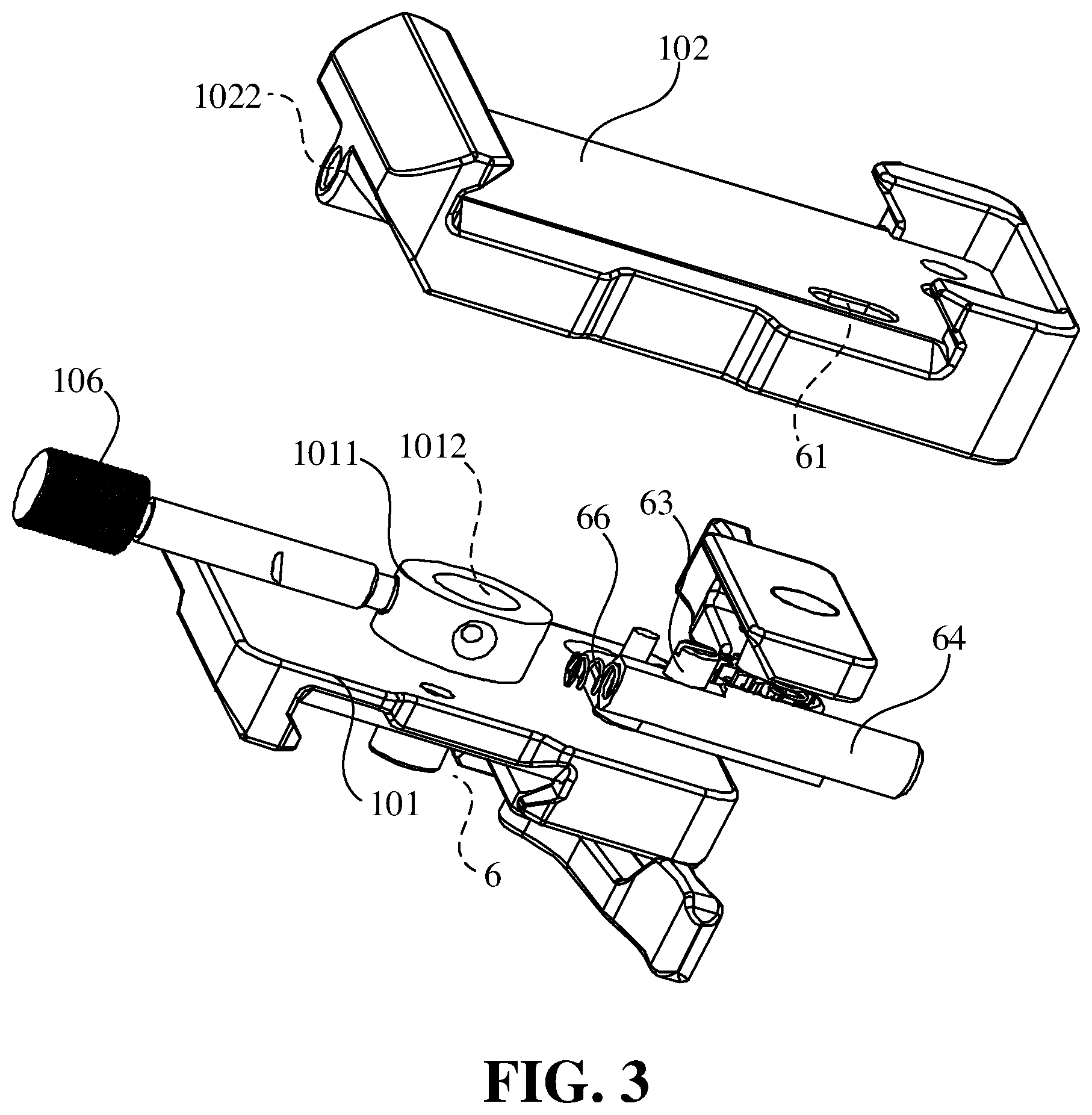 Patent US12332553 Figure 3 – Adapter, connecting mechanism, and photographic device